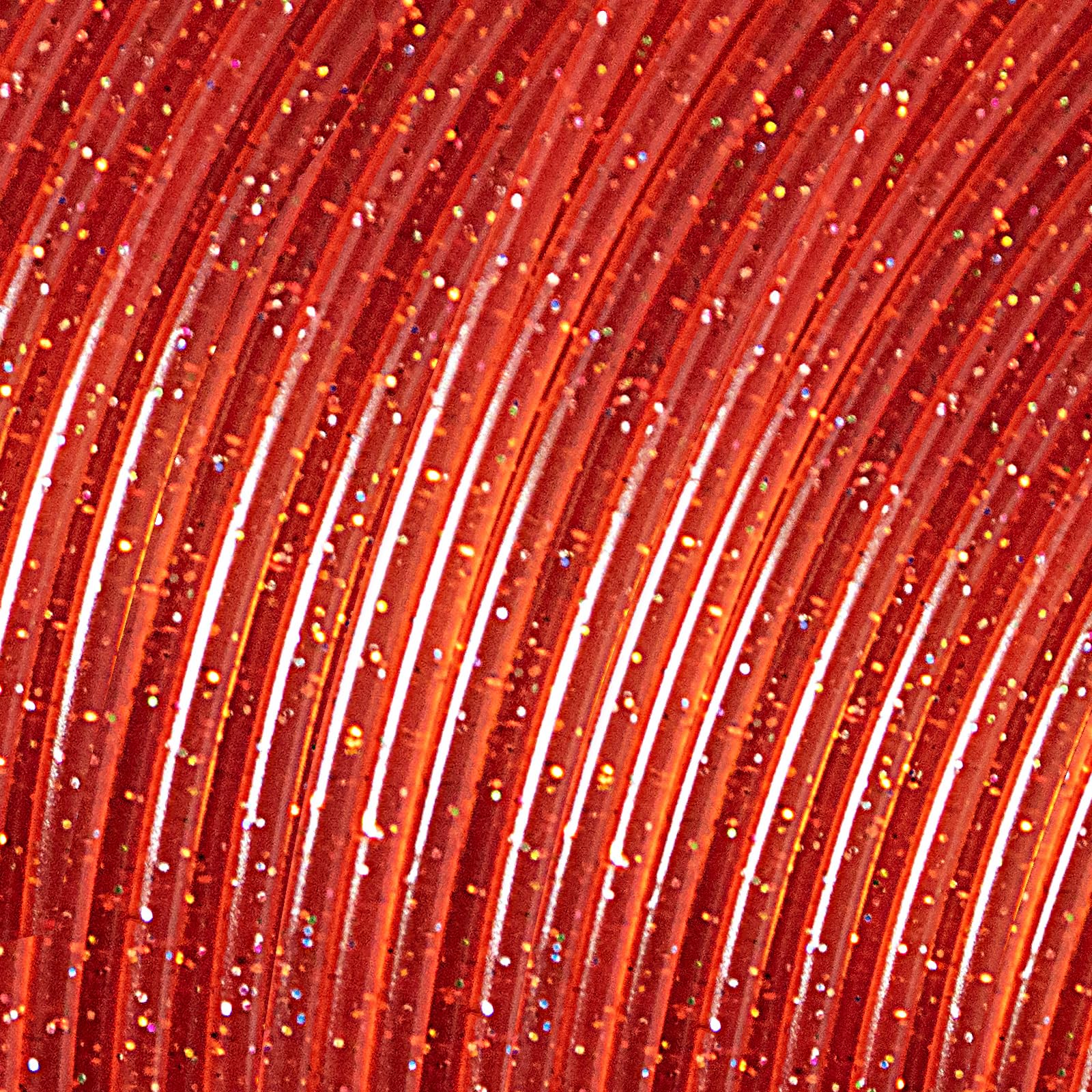 Isanmate 3D Printer Filament, Transparent Glitter Red Pla Filament 1.75 Mm, 3D Printing Filament 1Kg/2.2Lb