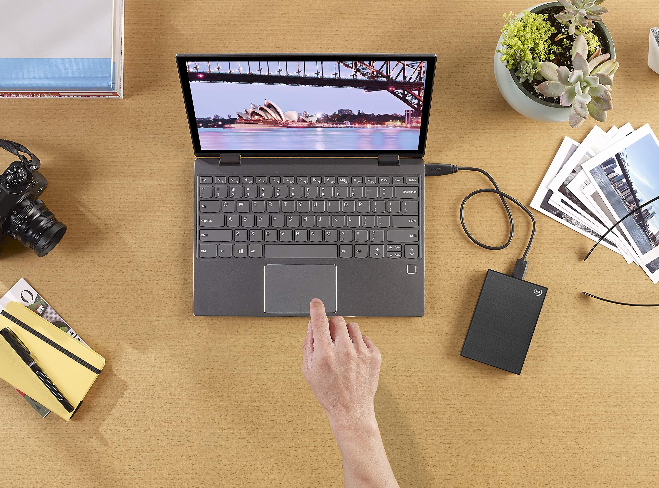 Seagate One Touch, 2Tb, Password Activated Hardware Encryption, Portable External Hard Drive, Portable External Hard Drive, Pc,