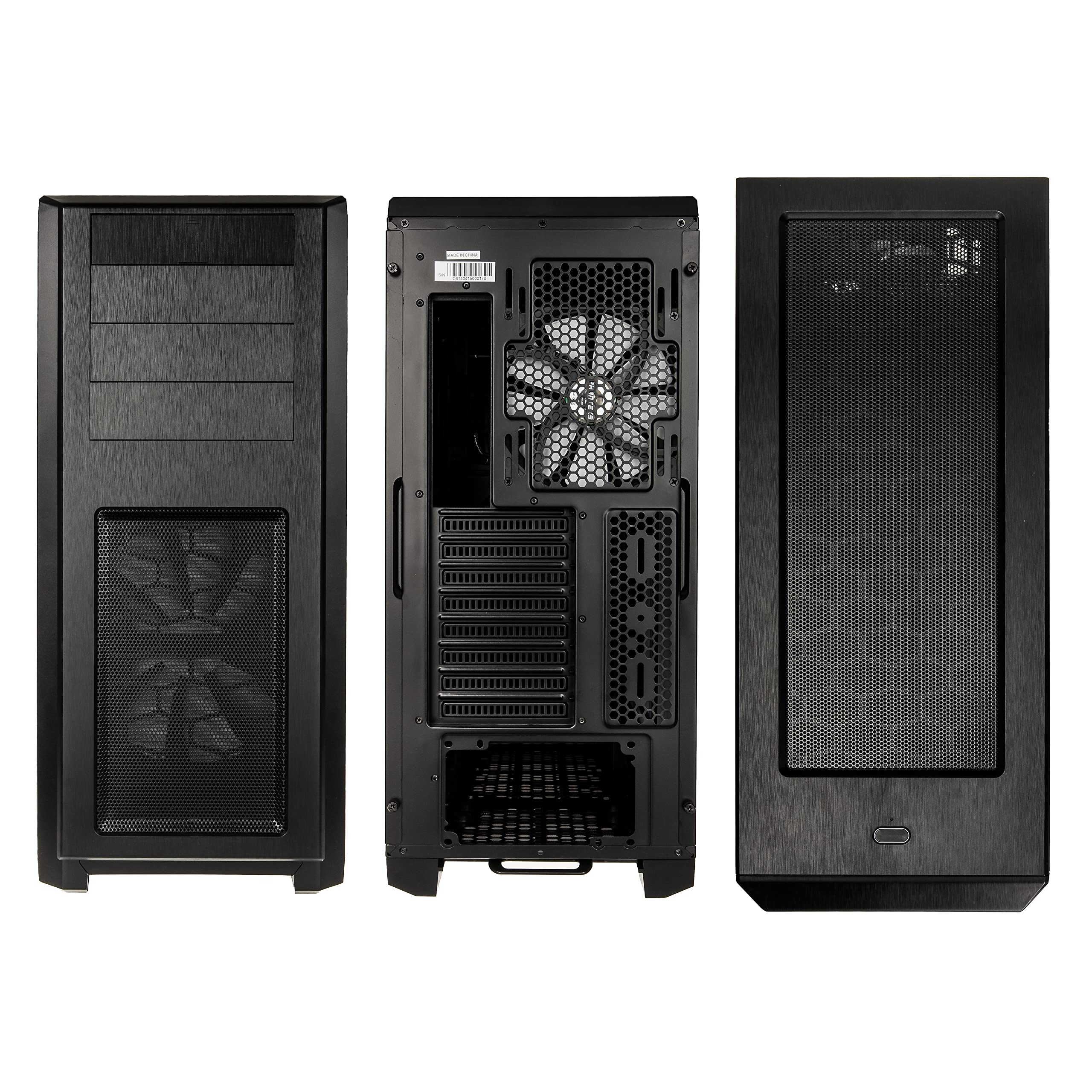 Phanteks Enthoo Pro Full Tower Chassis Without Window Cases Ph Es614Pc_Bk,Black No Window