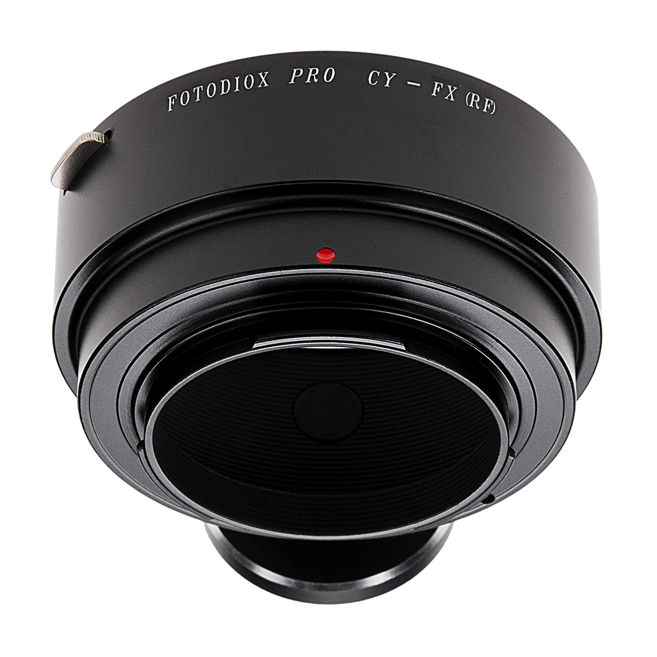 Fotodiox Pro Lens Mount Adapter, Contax/Yashica (C/Y Or Cy) Lens To Fujifilm X Camera Body, For Fujifilm X-Pro1, X-E1, X-Mount M