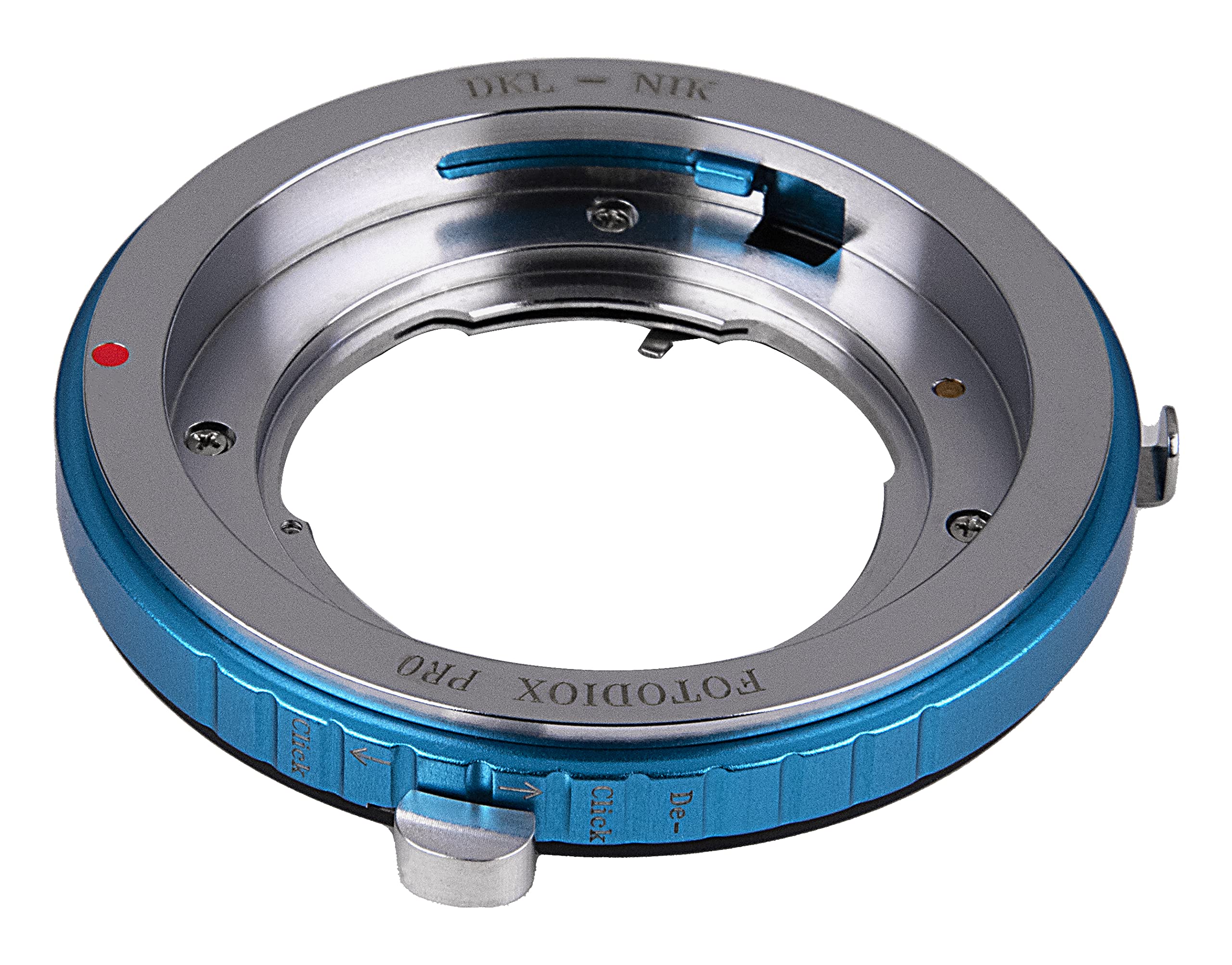 Fotodiox Lens Mount Adapter - Compatible with Voigtlnder Bessamatic/Ultramatic Mount SLR Lenses to Nikon F Mount D/SLR Cameras