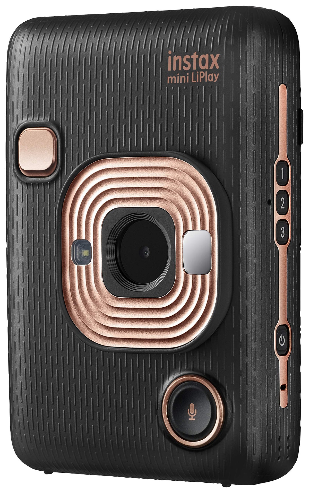 Instax Mini Liplay 2 In 1 Hybrid Instant Photo Camera And Printer With 2.7 Inch Lcd Screen, Mini Film Formt,Elegant Black