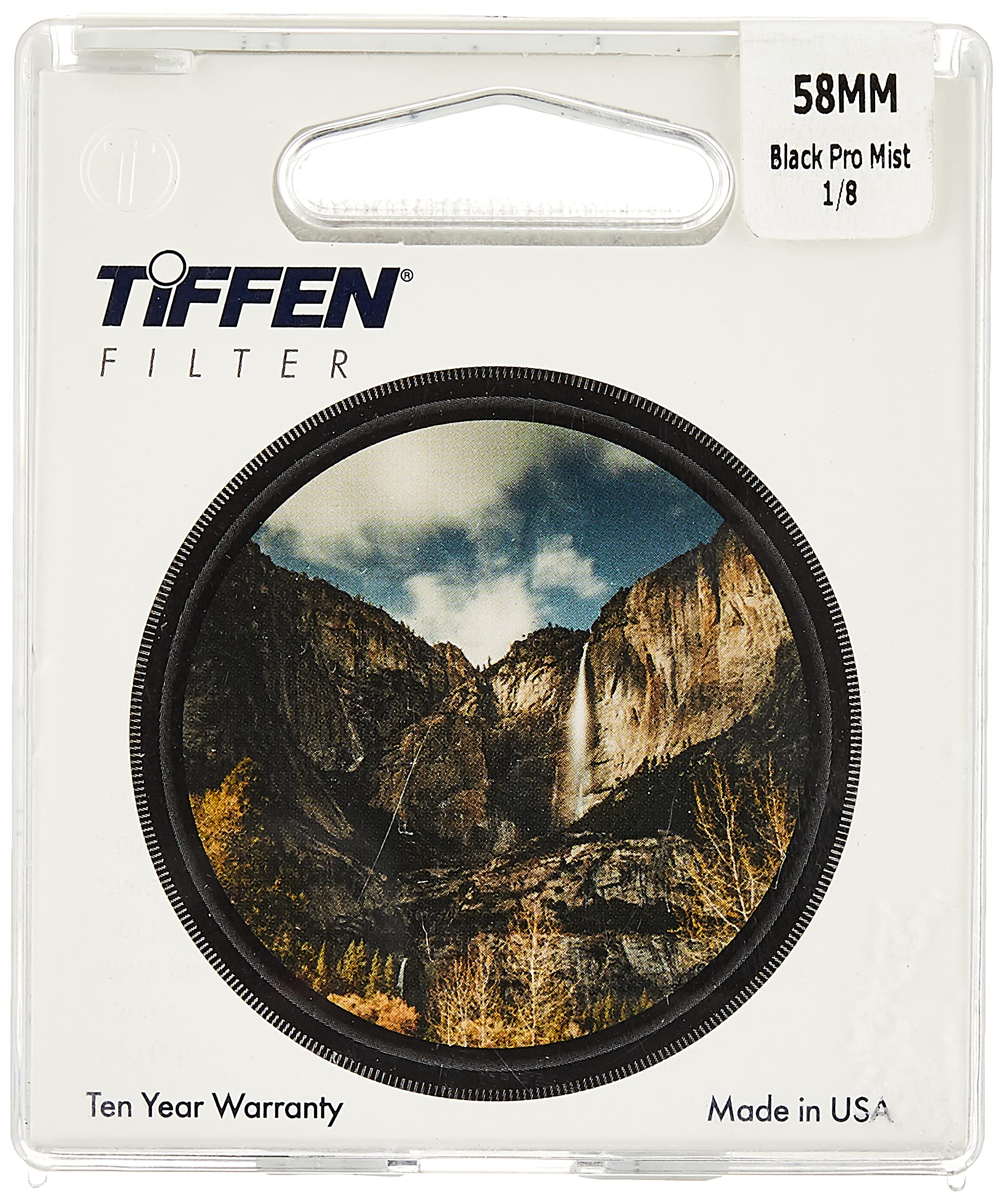 Tiffen 58Bpm18 58Mm Black Pro-Mist 1/8 Camera Lens Filter