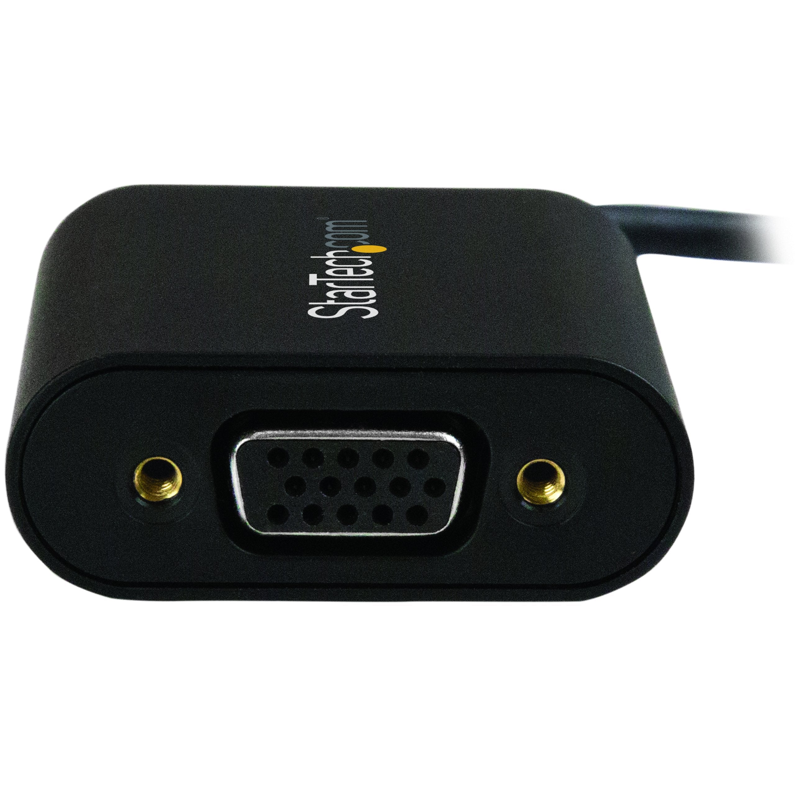 Startech.Com Usb C To Vga Adapter   1920X1200   Usb C Adapter   Usb Type C To Vga Monitor / Projector Adapter (Cdp2Vgasa)