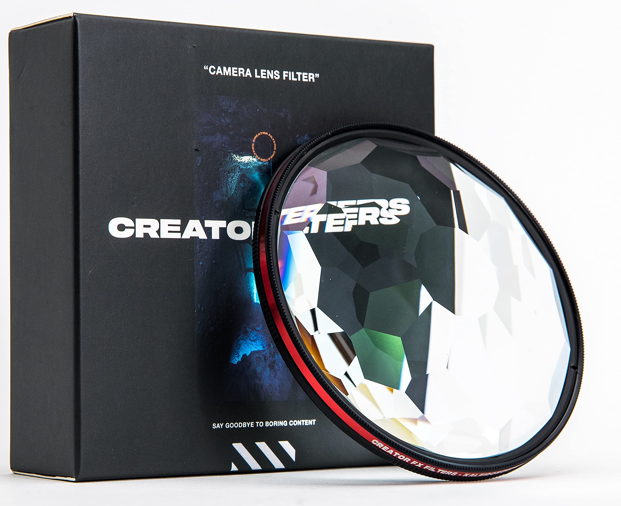 Creator Fx Kaleidoscope Glass Prism Lens Filter | Prismatic Effect Filter For Cameras | Fractal Filter For Repeated Subjects (Fi