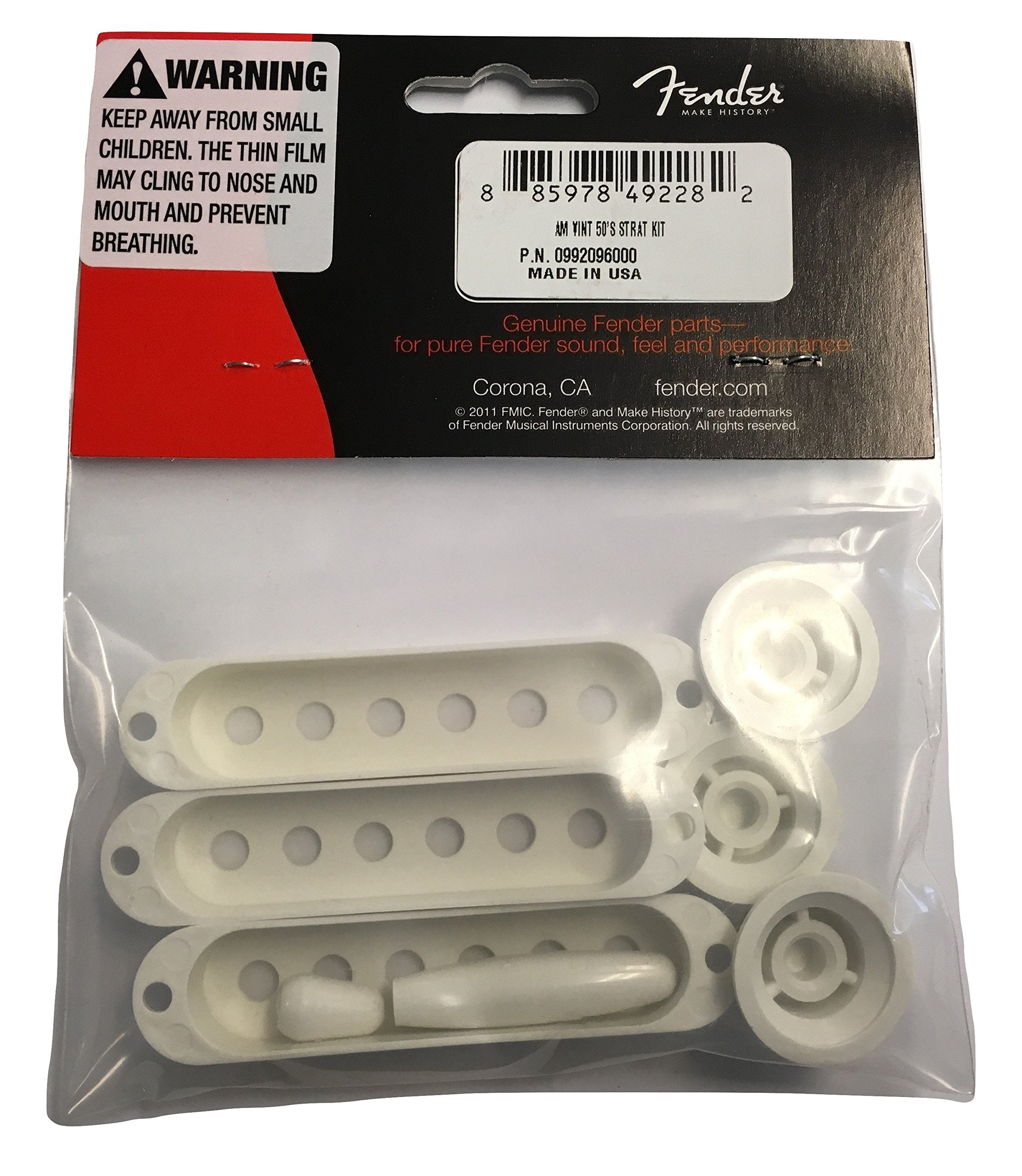 Fender Pure Vintage 50S Stratocaster Accessory Kit, Eggshell