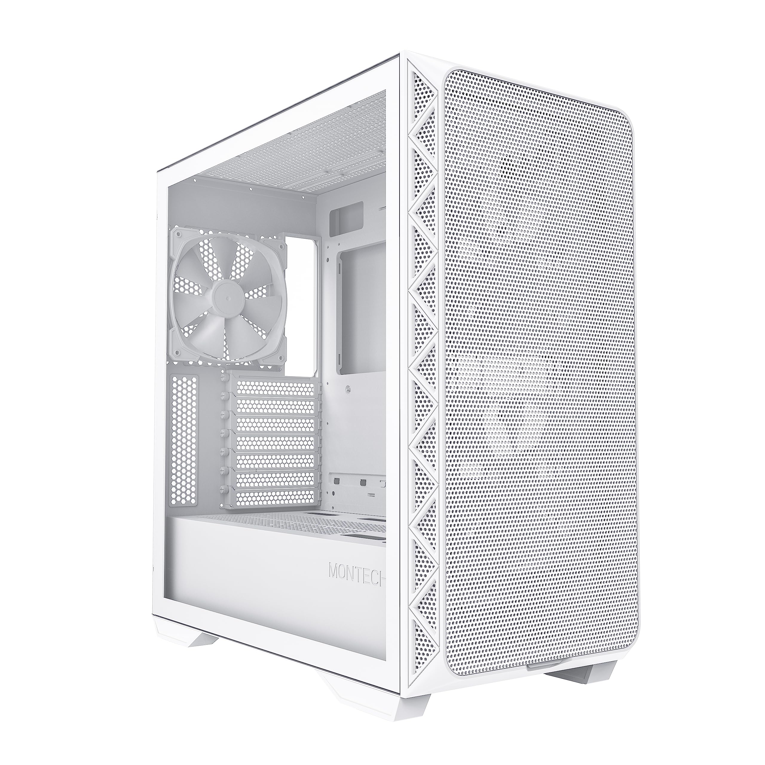 Montech Air 903 Base, E Atx Mid Tower Case, High Airflow With Max Capacity, 3X 140Mm Pwm Fans Pre Installed, Tempered Glass Side