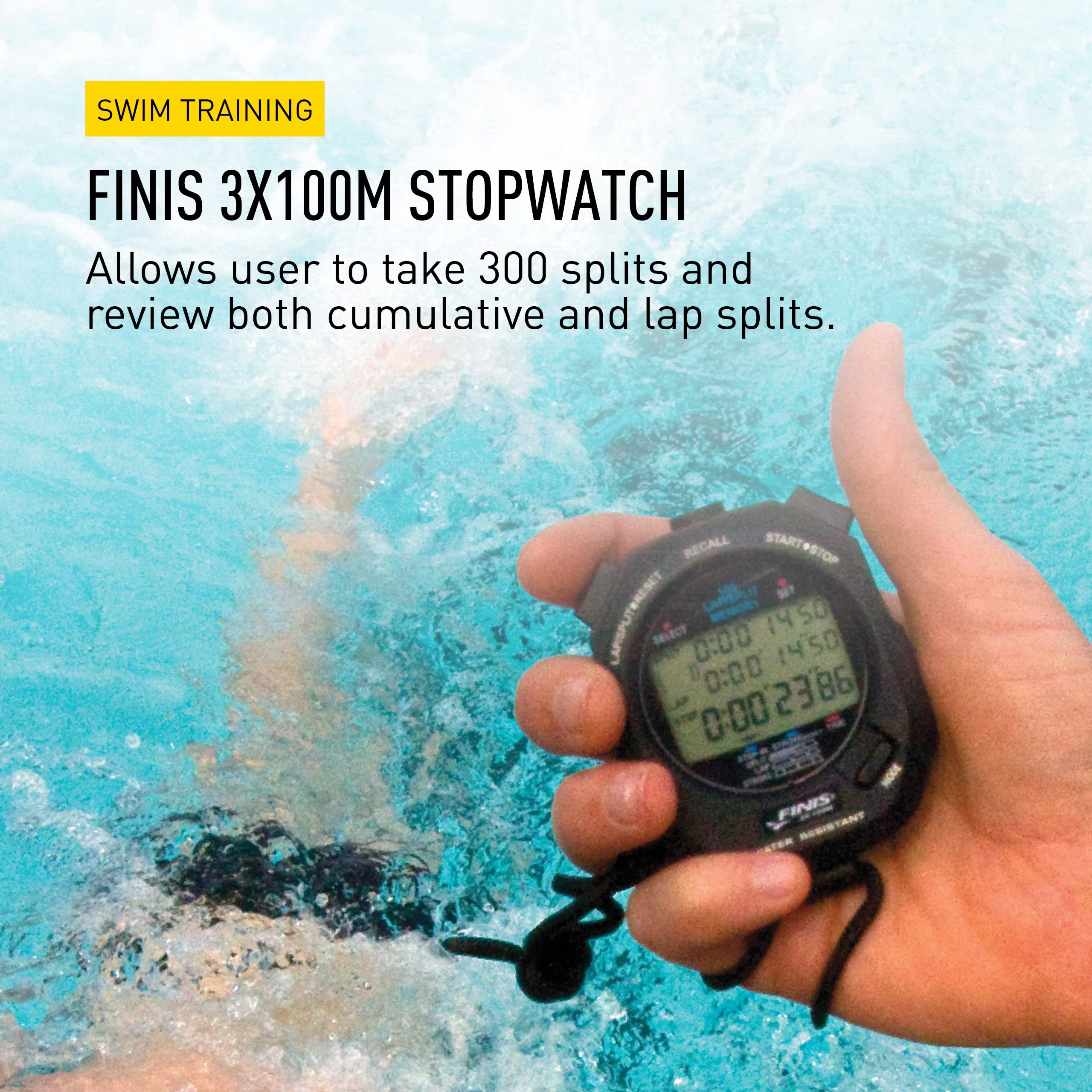 Finis 3X100 Memory Stopwatch