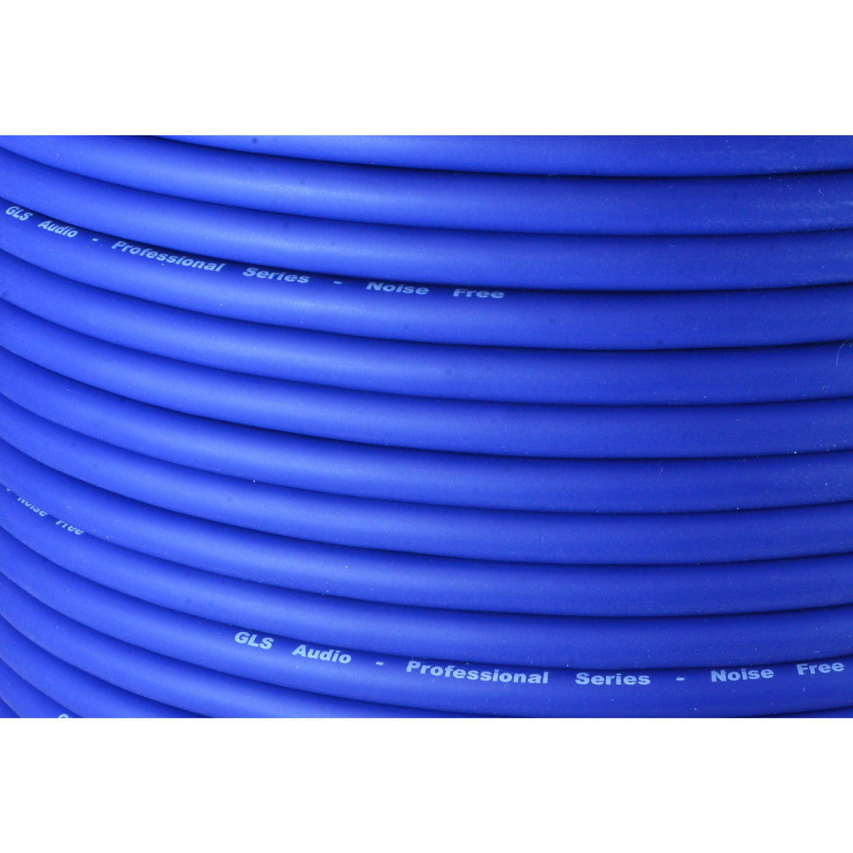 Gls Audio Bulk Microphone Cable 300' Blue Mic 300Ft Signal Mike Cable ...