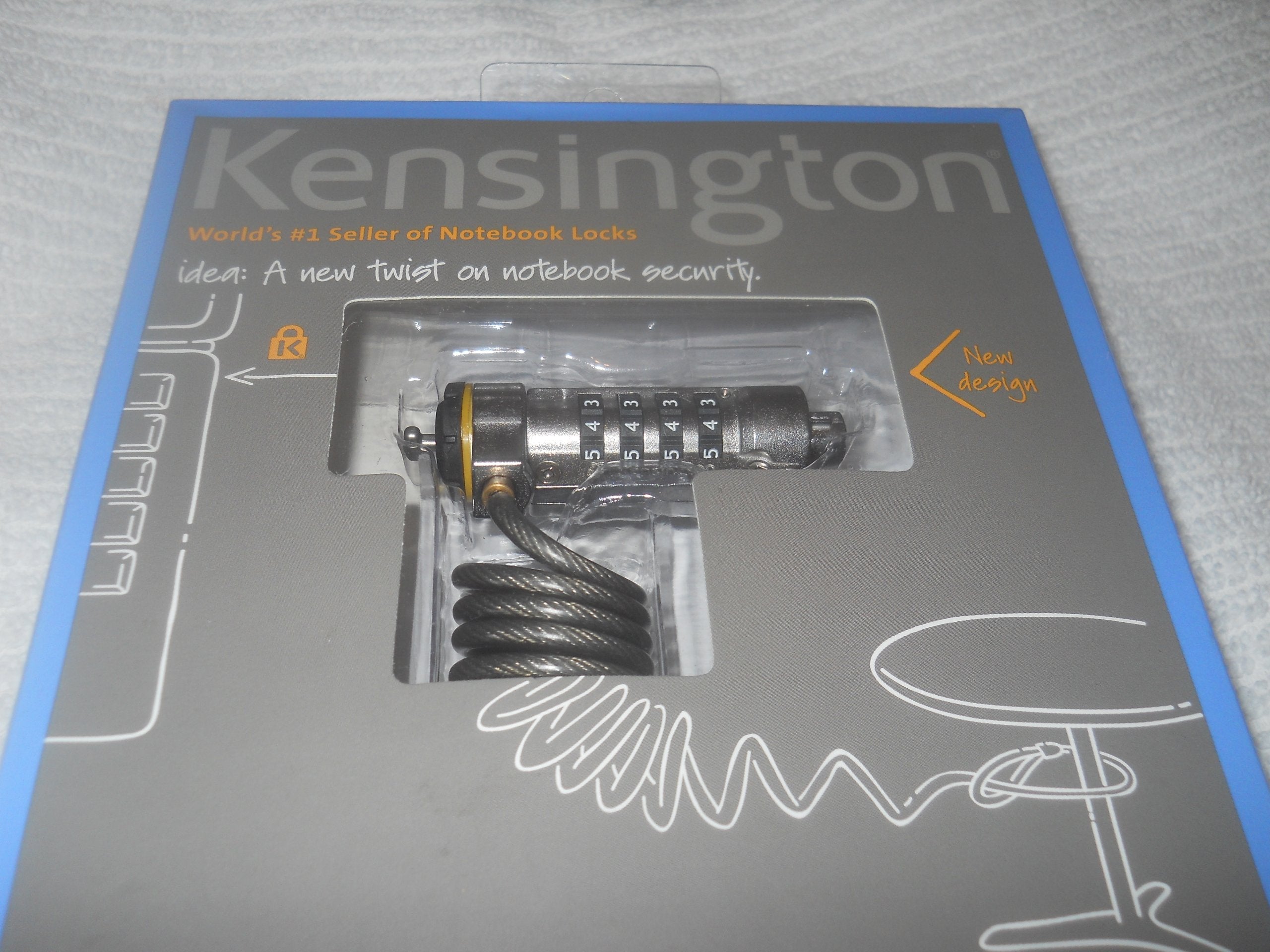 Kensington K64560Us Combosaver Portable Notebook Computer Lock