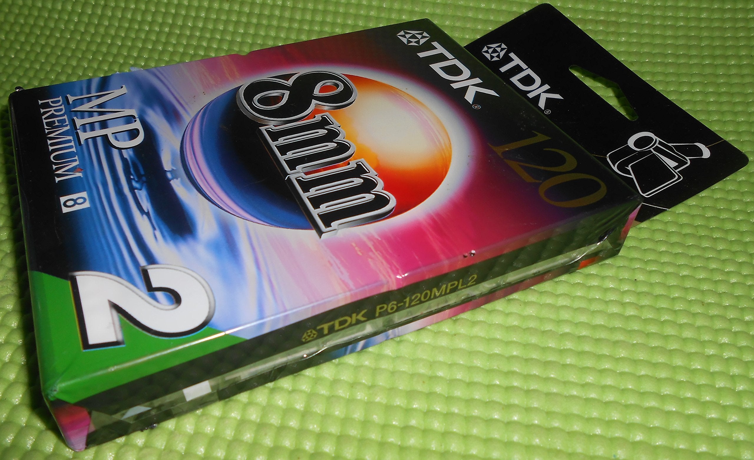 Tdk P6 120Mp 8Mm Mp Premium Camcorder Video Tape   2 Pack