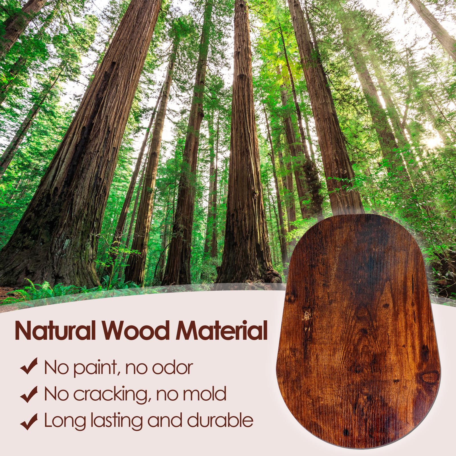 Wooden Sliding Mat Compatible With Kitchenaid 6/7/8 Quart Bowl Lift Stand Mixer