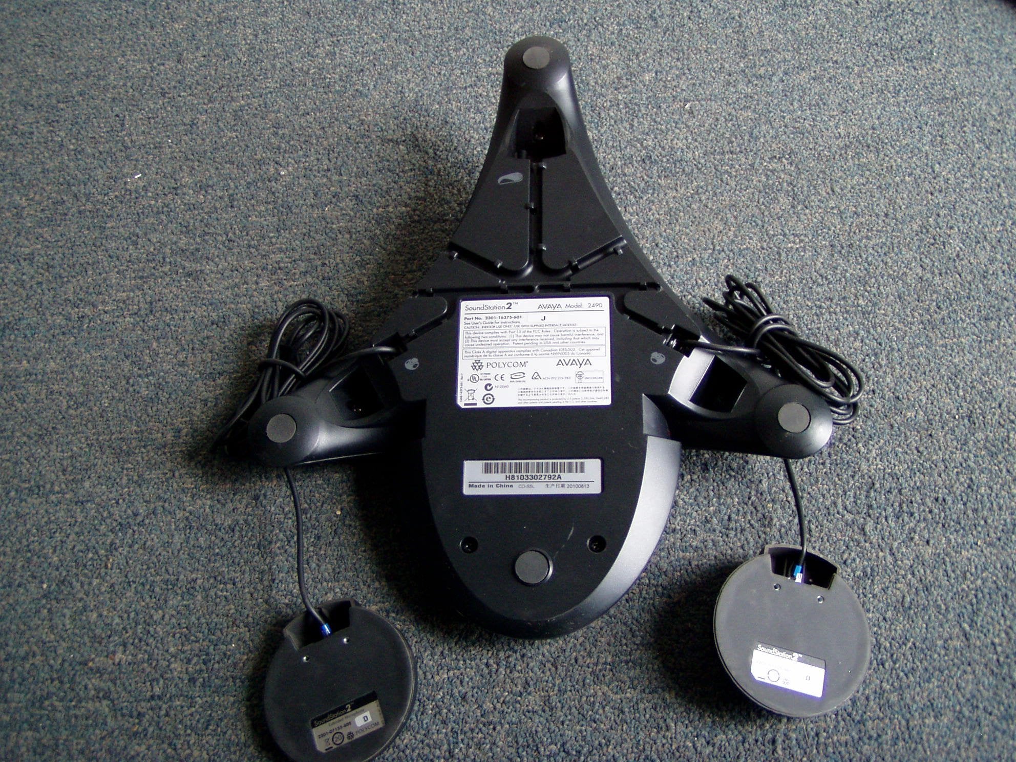 Polycom Soundstation2 Avaya 2490 Conference Phone Expandable