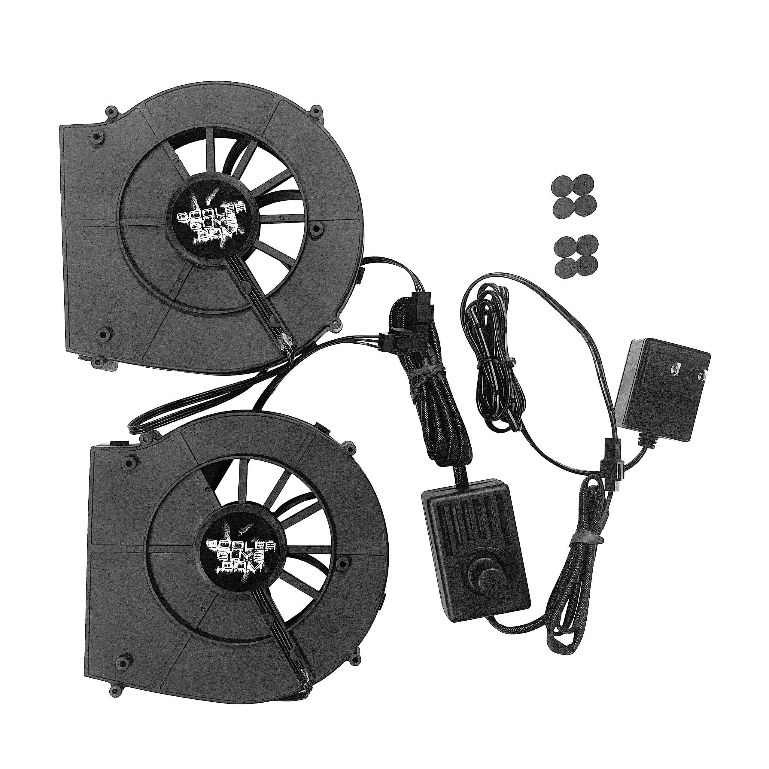 Coolerguys Dual Blower Fan Component Cooler With Manual Speed Control (Lite)