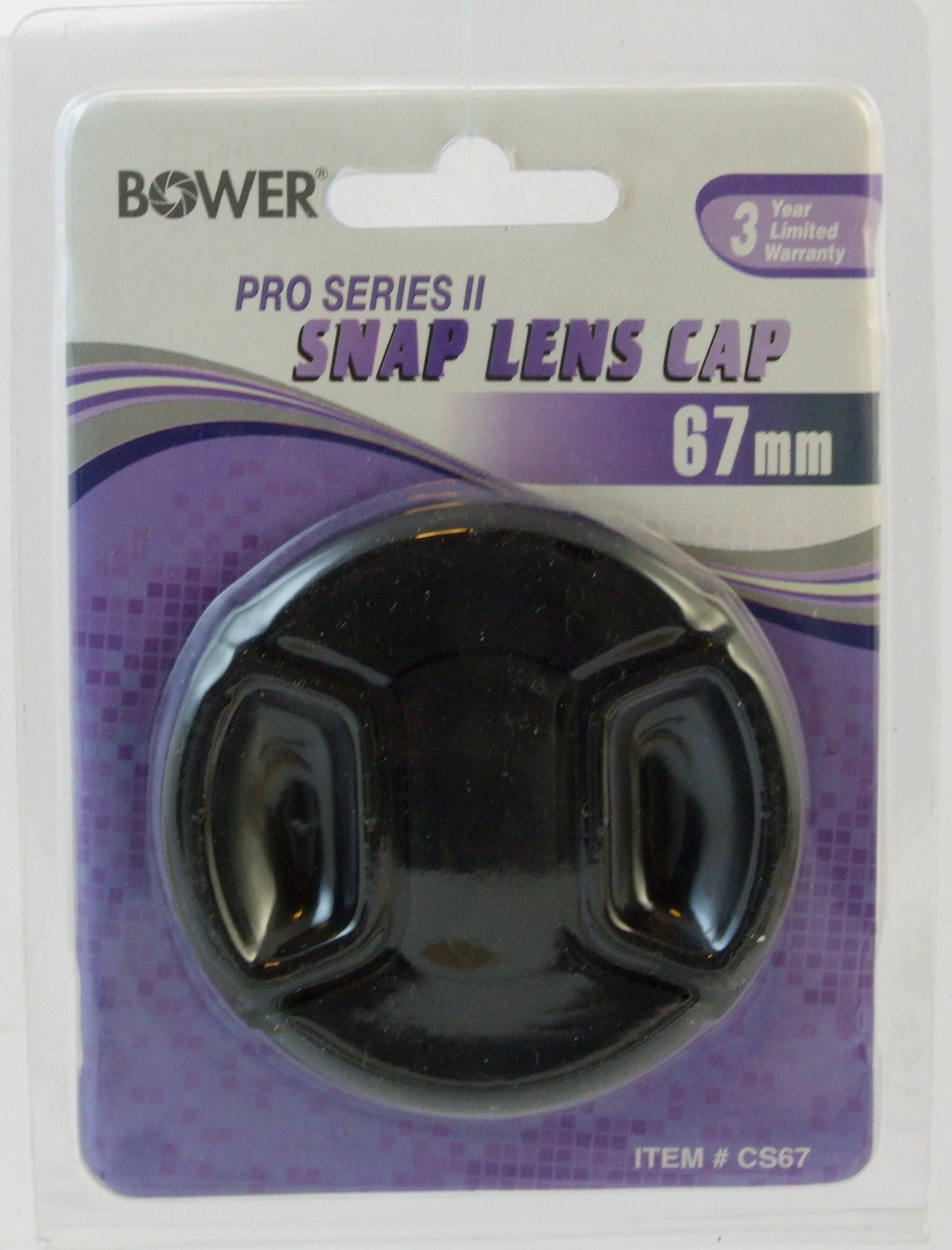 Bower Cs67 Snap Lens Cap For A 67Mm Lens