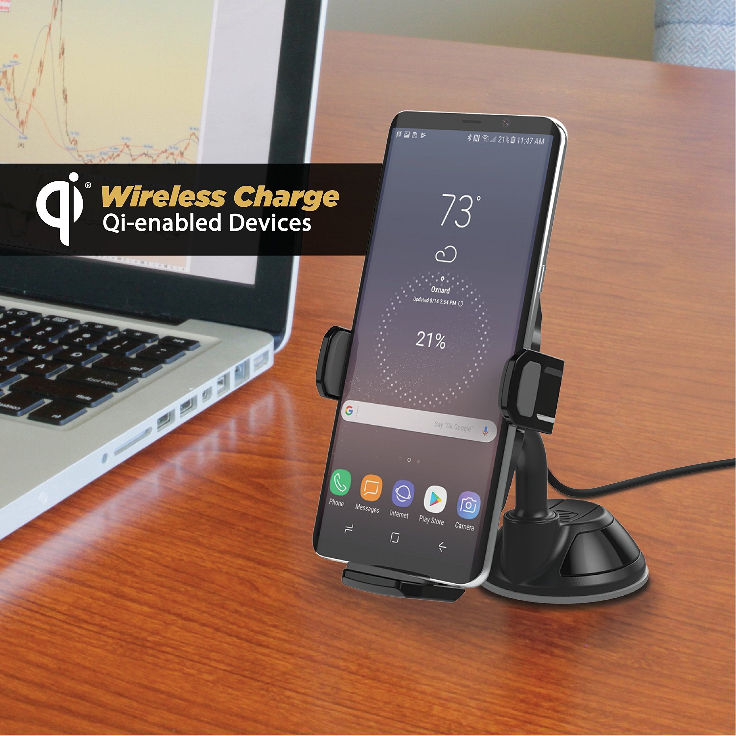 Scosche Wdq2M3 Sp1 Stuckup Suction Cup Mount Charger For Phone