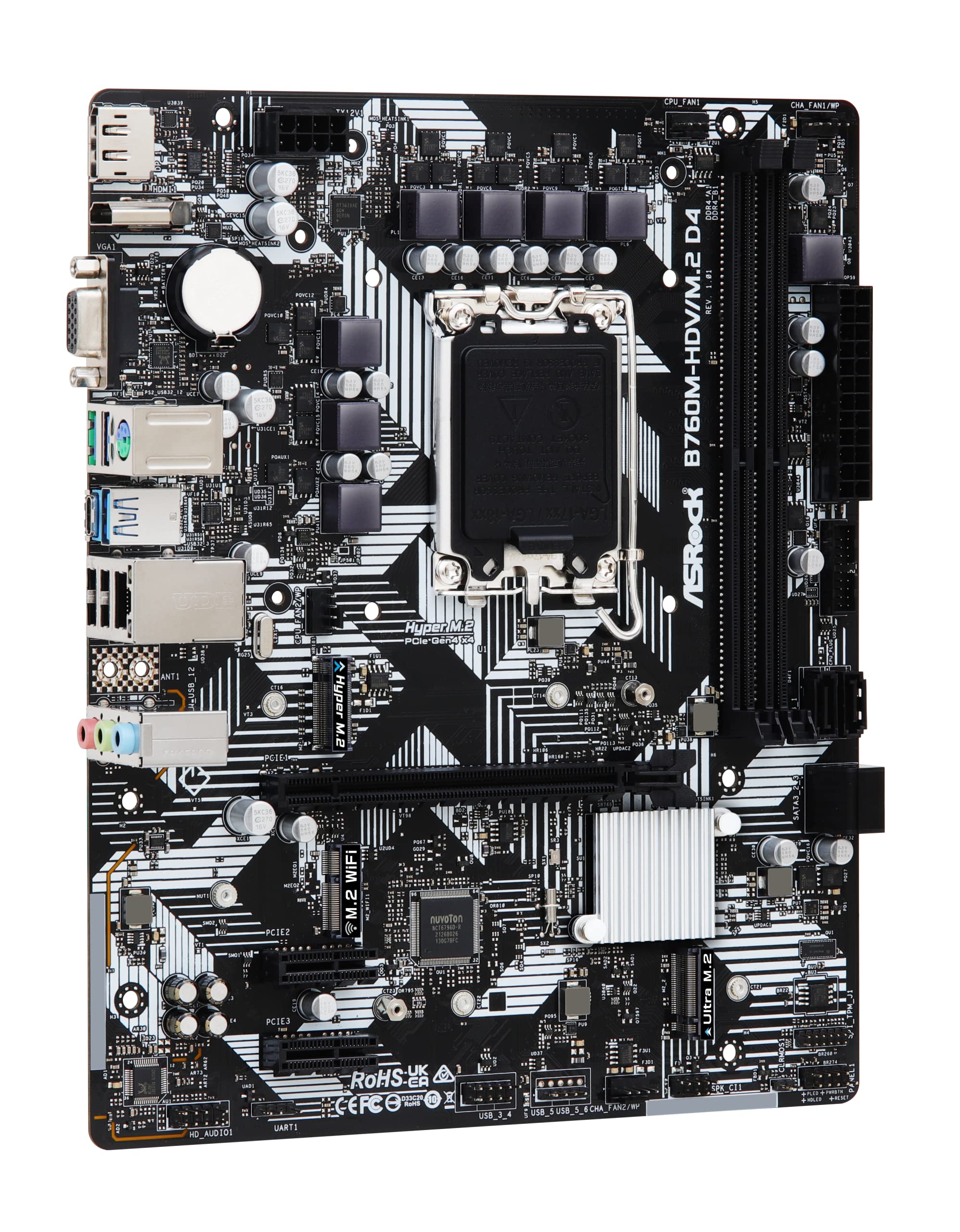 Asrock B760M Hdv/M.2 D4
