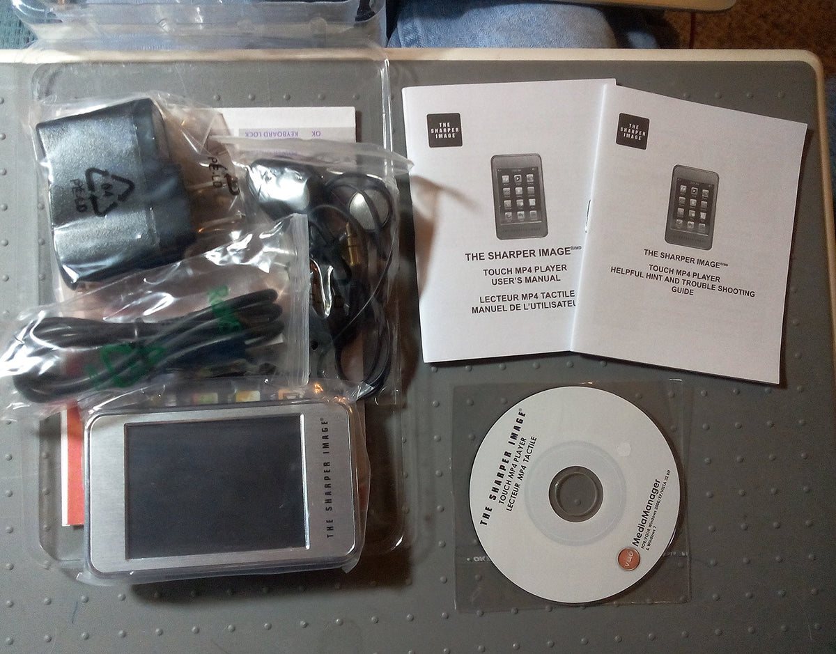 The Sharper Image Touch Mp4 Player