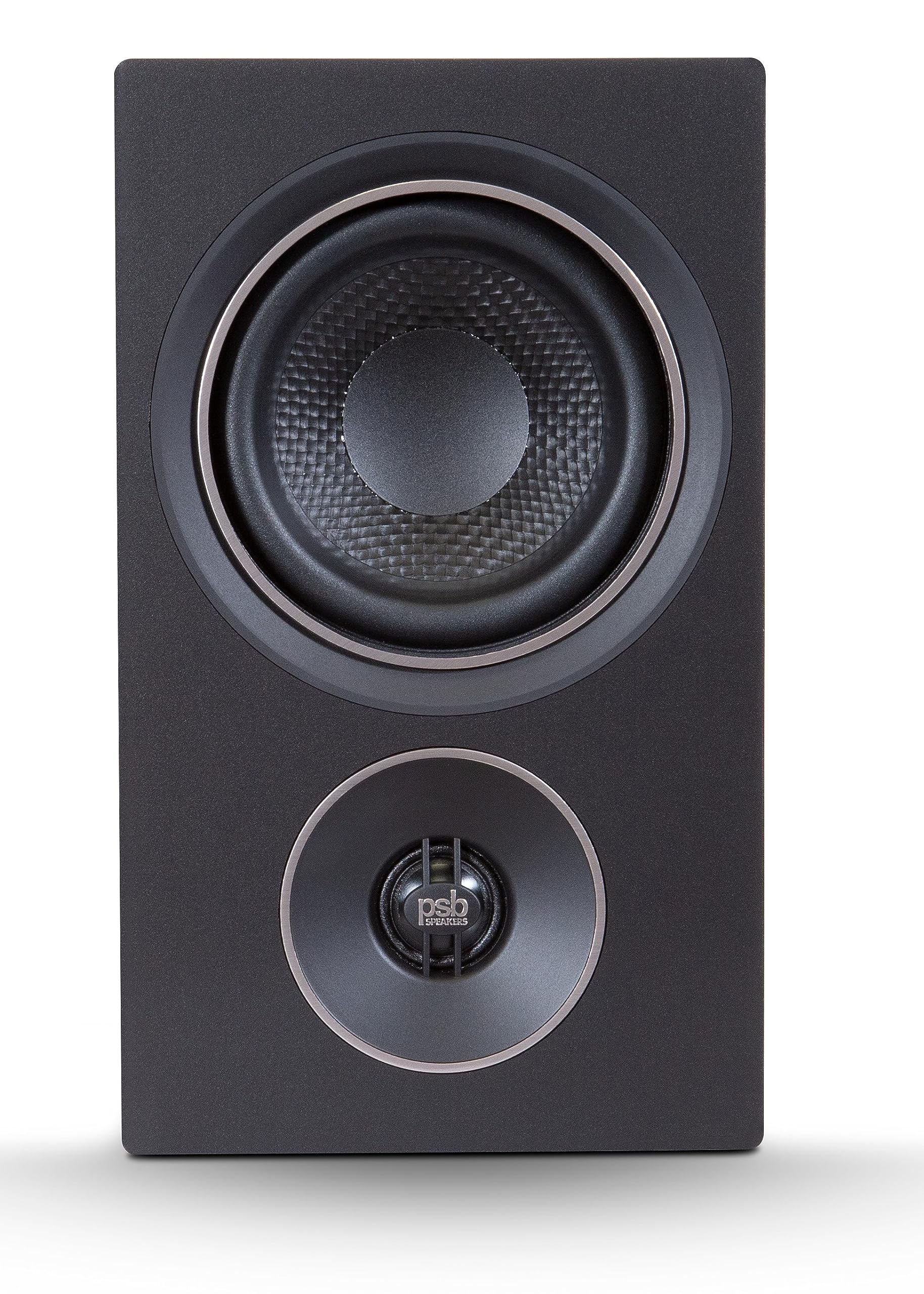 Psb Alpha P3 Compact Bookshelf Speaker   Black Ash (Pair)