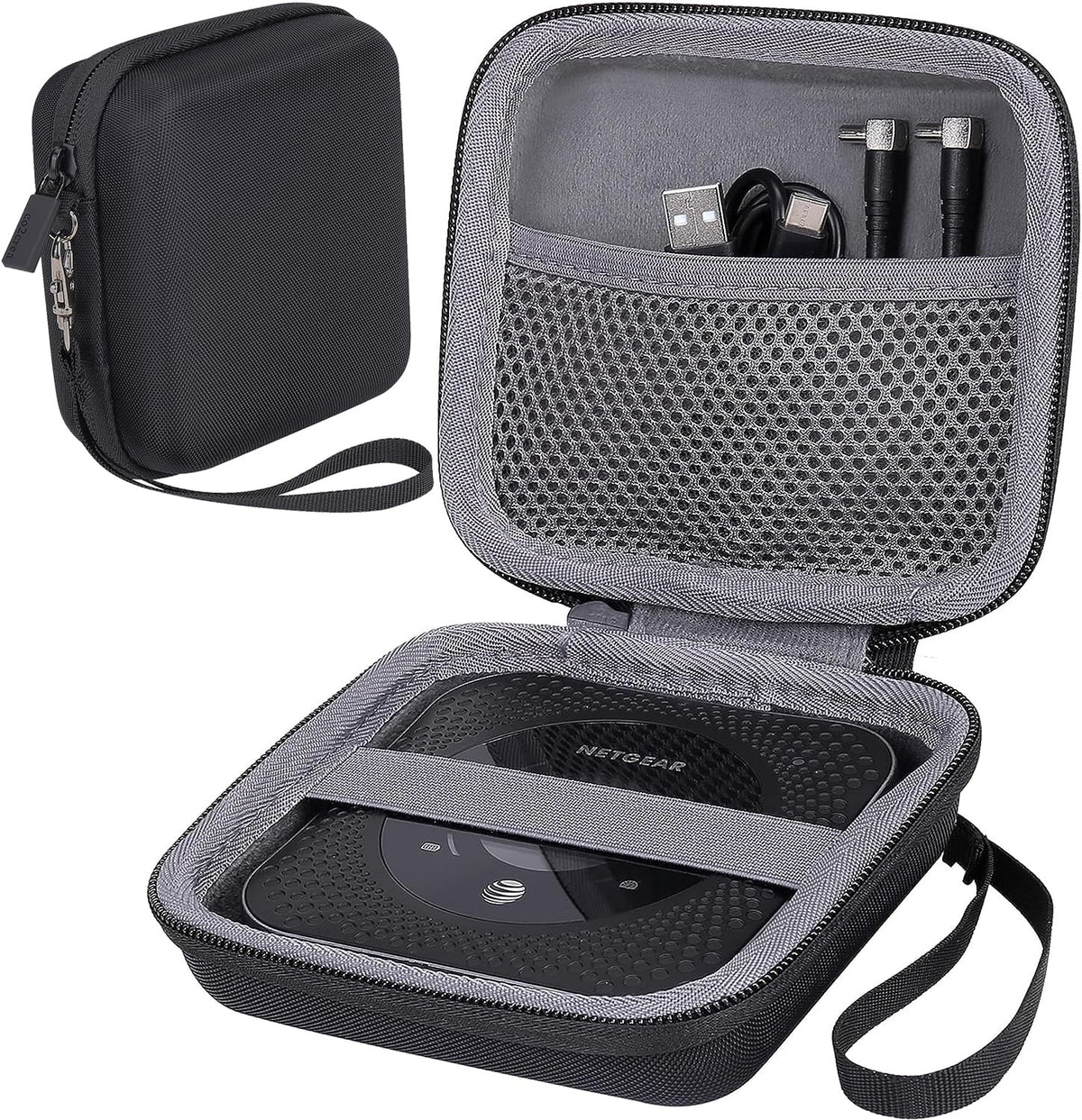 Co2Crea Hard Travel Case Replacement For Netgear Nighthawk M6 Pro Mr6500 / M6 Mr6150 / M1 Mr1100 / M5 Mr5200 Mobile Hotspot Rout