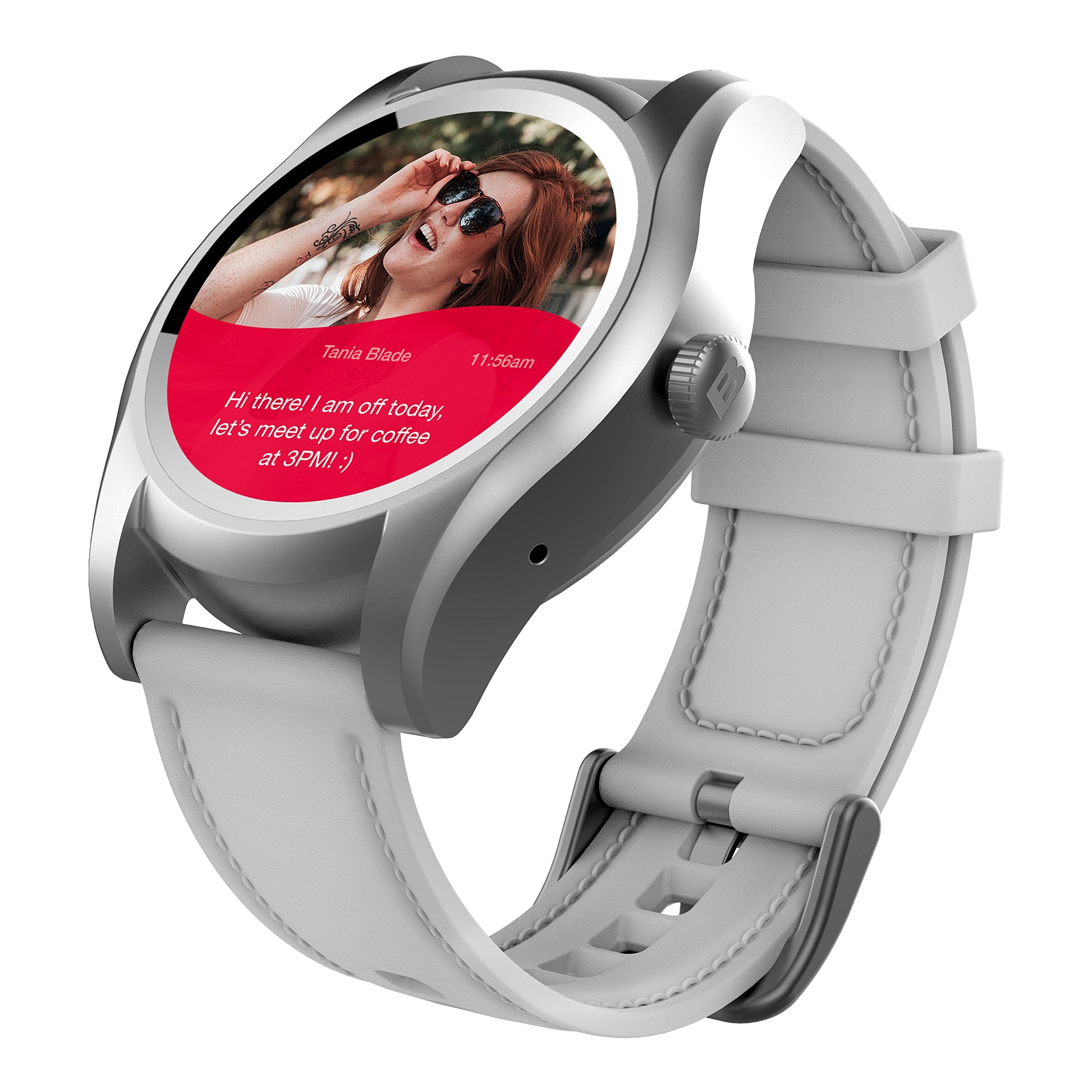 Blu X Link - Smartwatch Compatible With Android And Ios -Silver