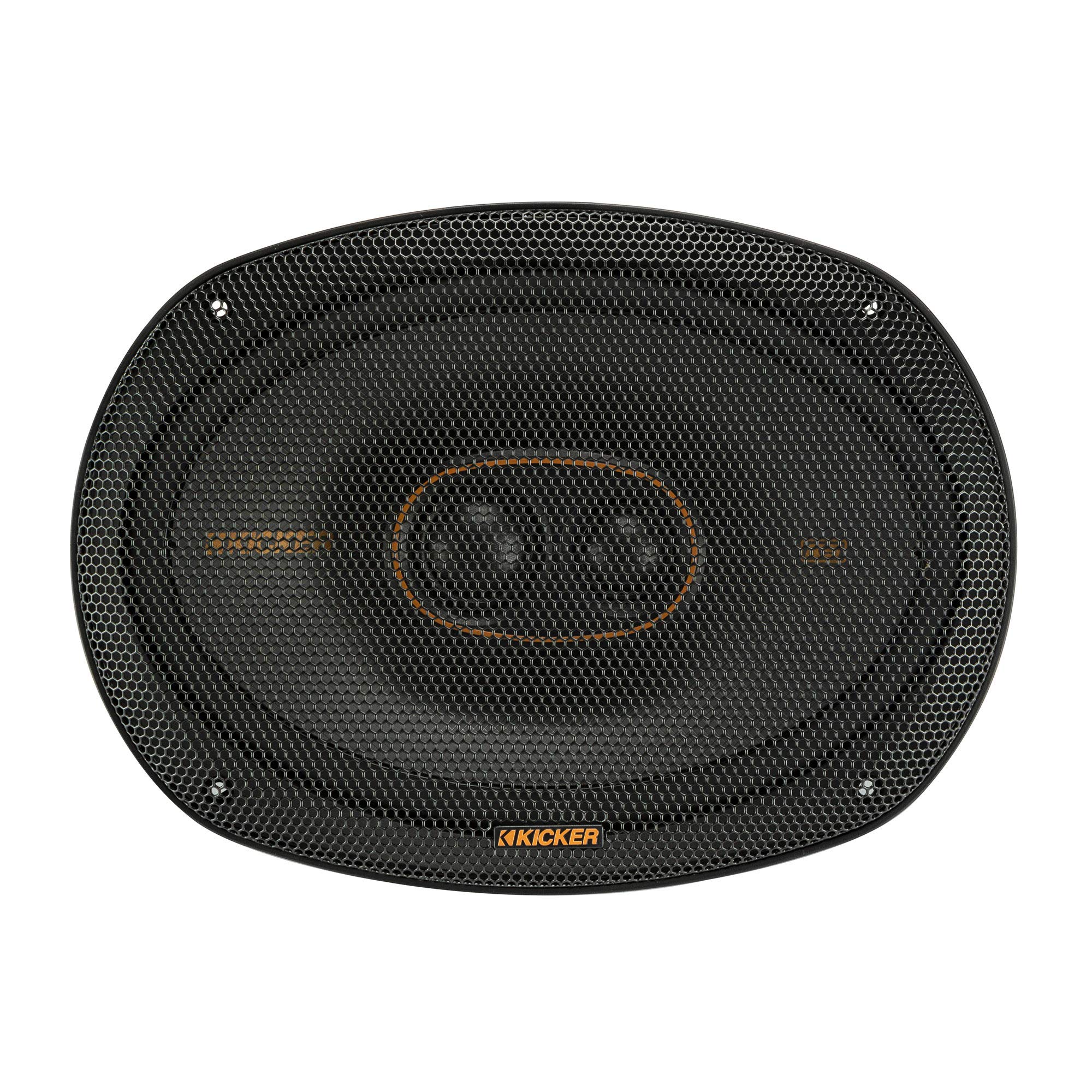 Kicker 47Ksc69304 6X9 (160X230Mm) 3 Way Speakers With1(25Mm) And .75''(20Mm) Tweeters, 4Ohm