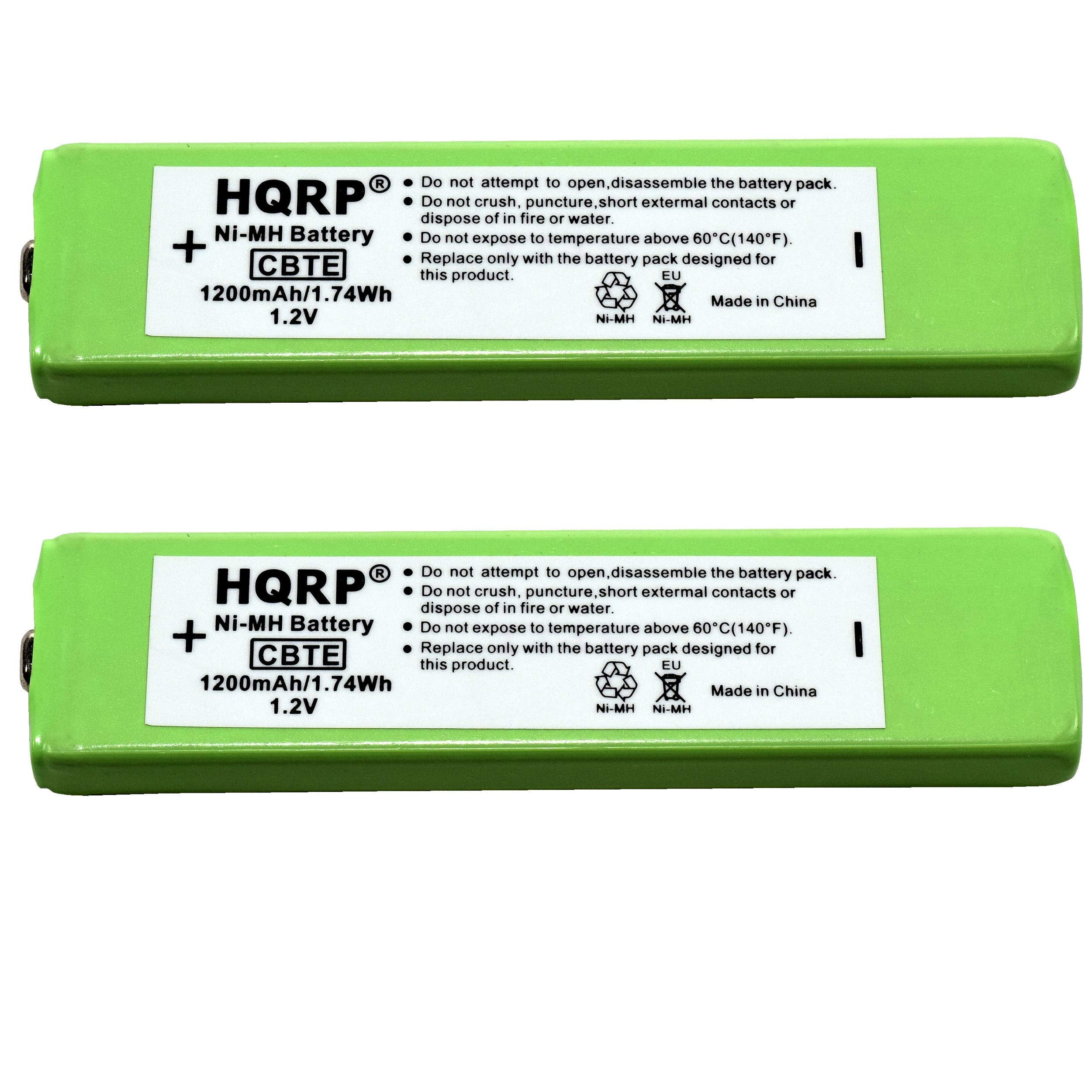 Hqrp 2 Pack Gumstick Battery Compatible With Sony Nc 5Wm, Nc 6Wm, Wm 701C, 1 528 231 11, Wm Rx707, Wm F100, Wm Fx675