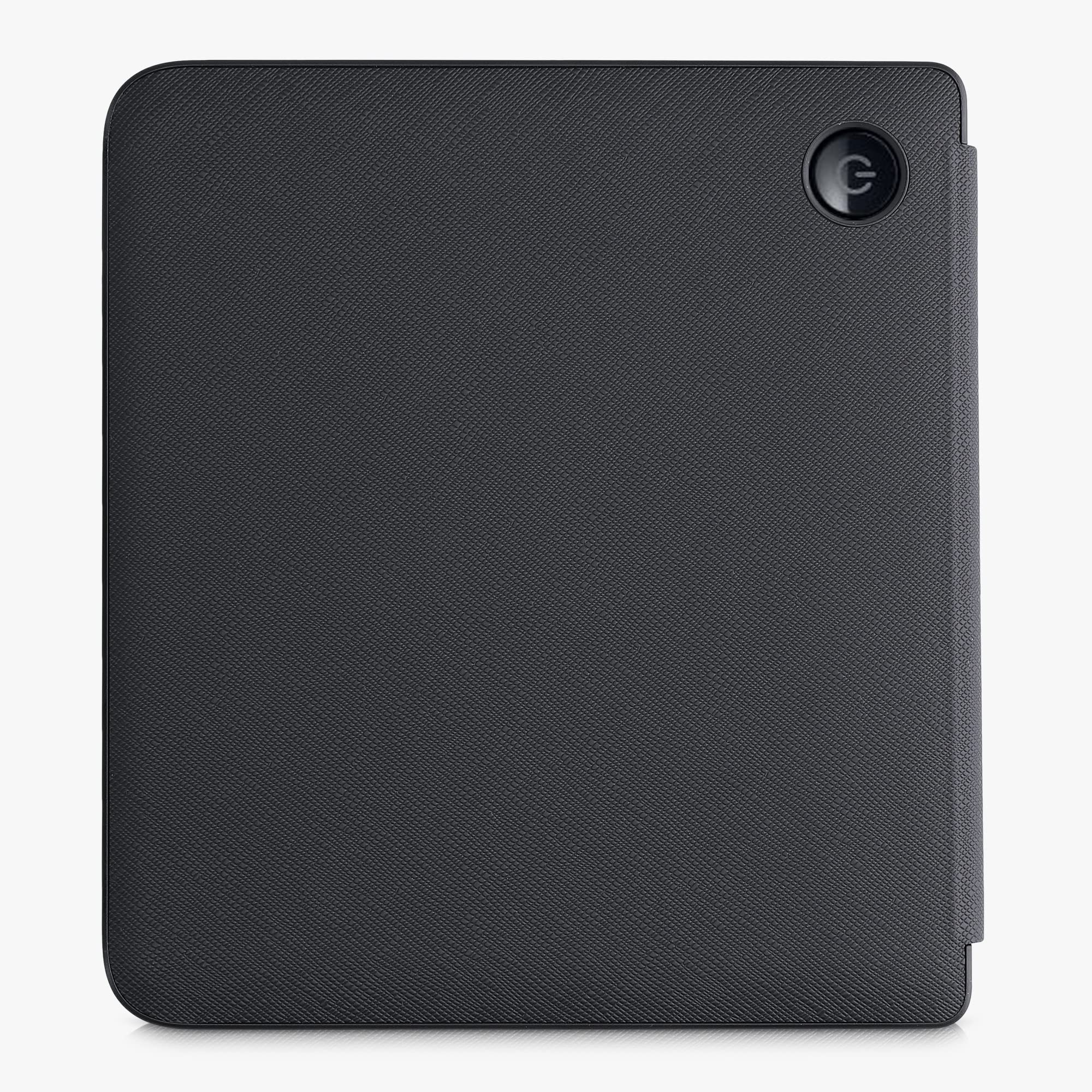 Kwmobile Origami Case Compatible With Kobo Libra 2 Case   Slim Pu Leather Cover With Stand   Black