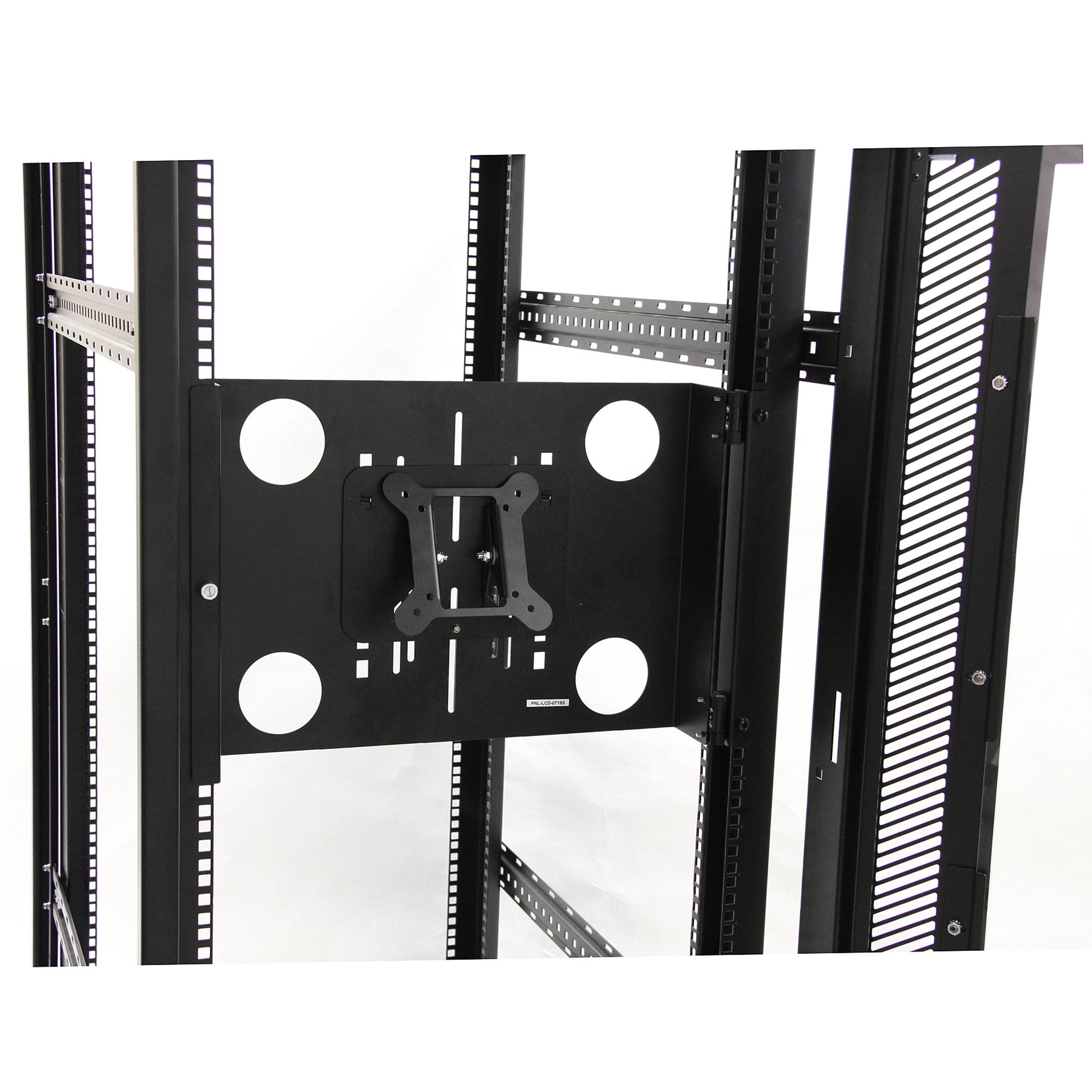 Startech.Com Universal Swivel Vesa Lcd Mounting Bracket For 19In Home Server Rack Or Cabinet (Rklcdbkt)