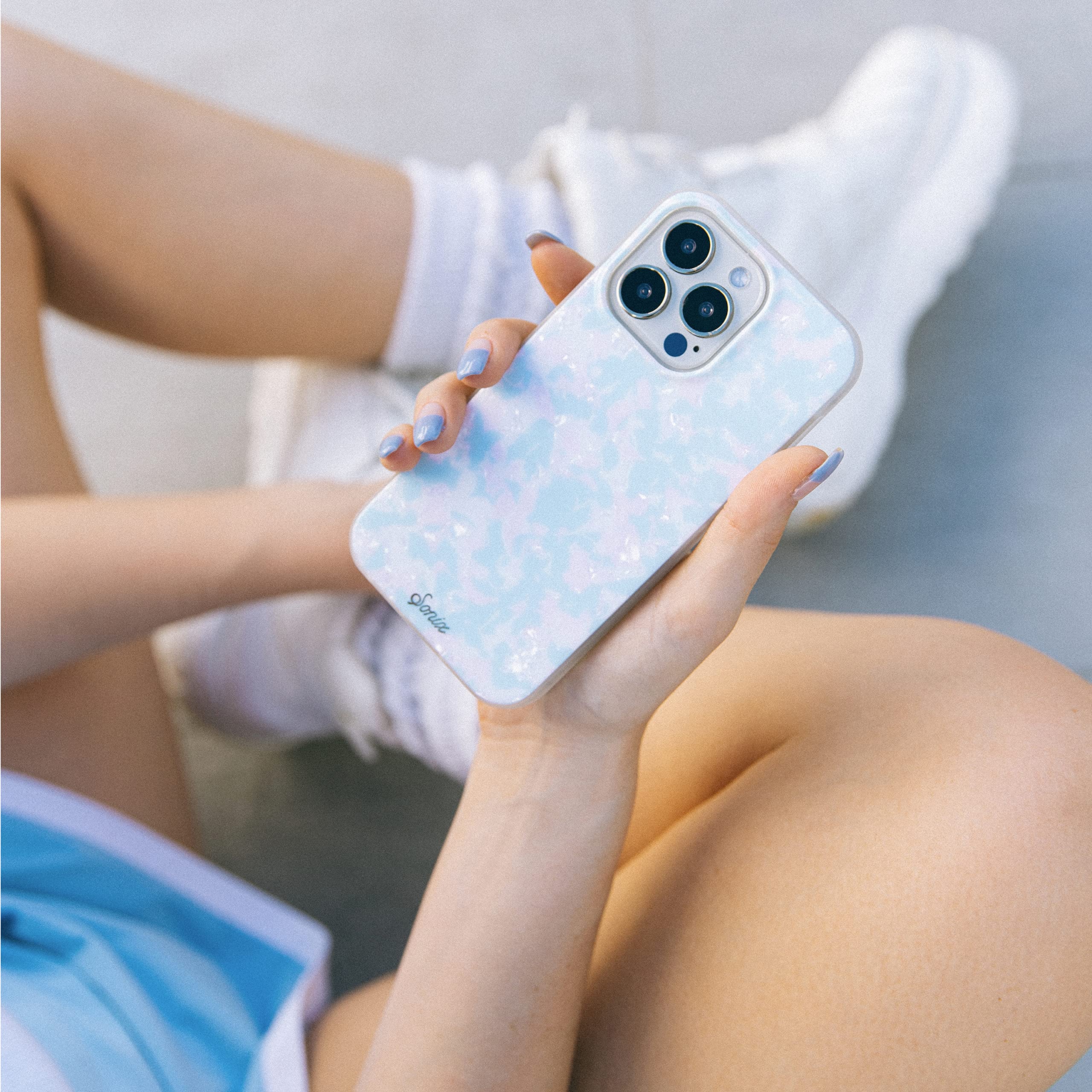 Sonix Case For Iphone 14 Pro | Compatible With Magsafe | 10Ft Drop Tested | Candy Tort Blue