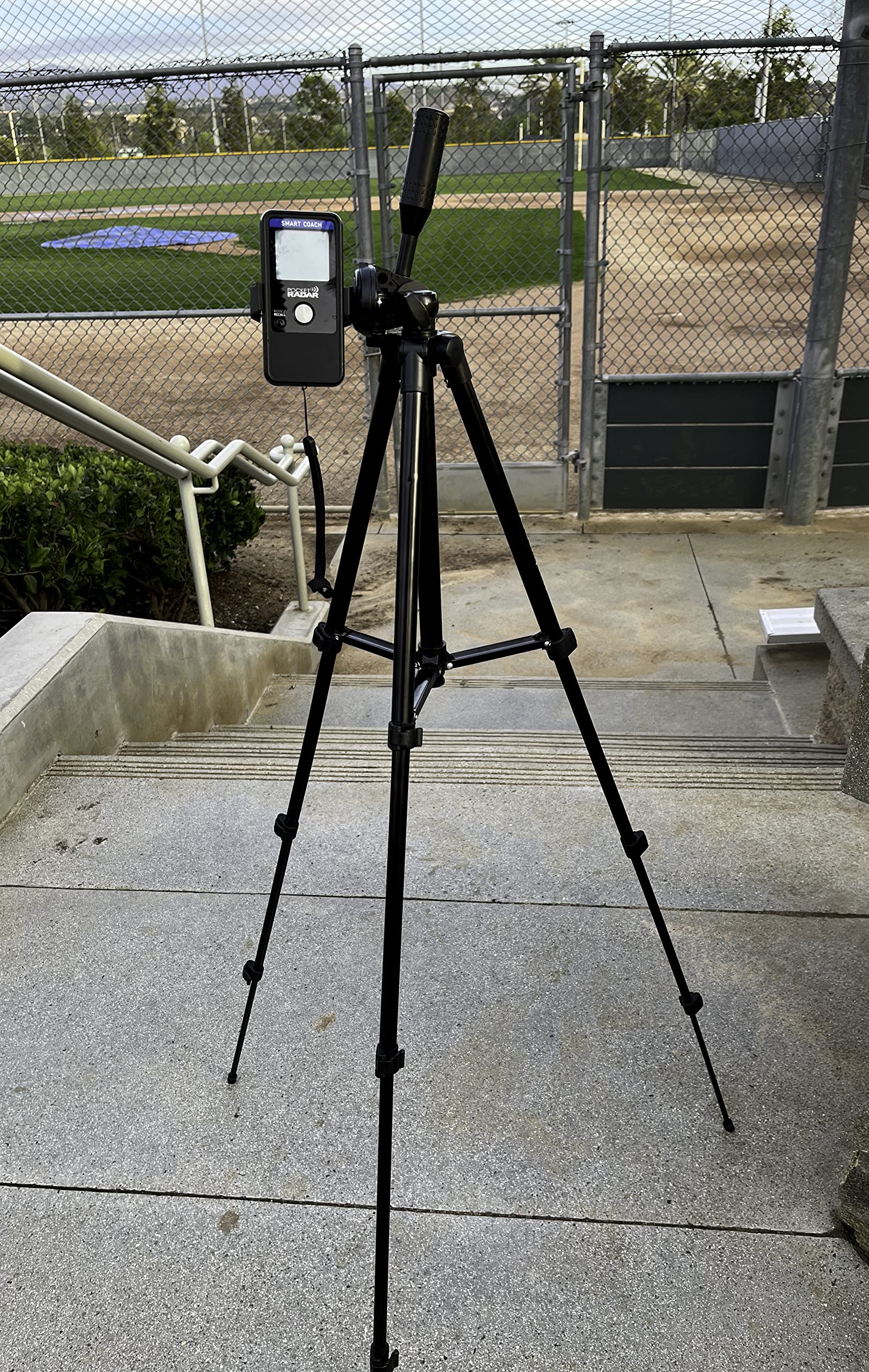 Lido Fence Mount With Tripod Mount For Pocket Radar