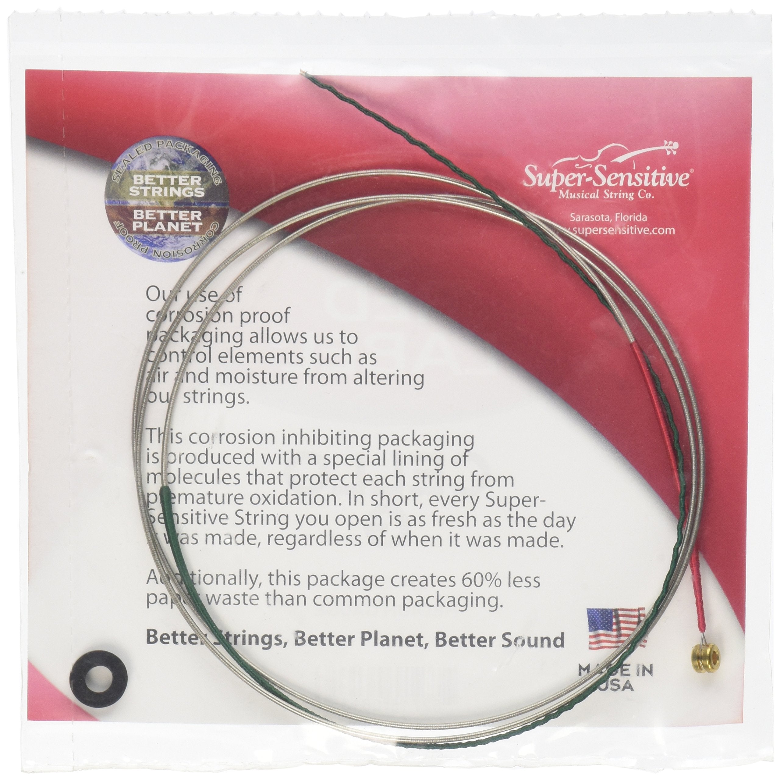 Super Sensitive Red Label Cello G String 3/4 Medium