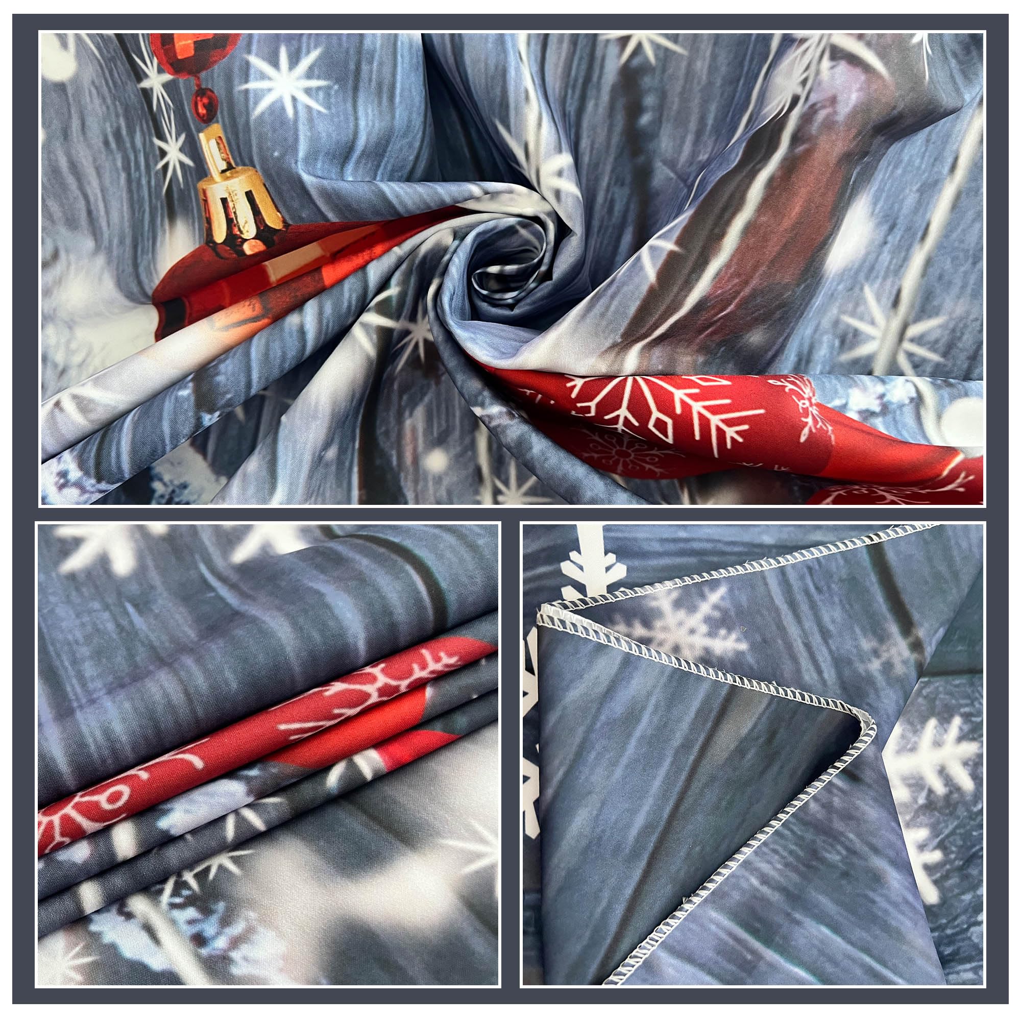 Livucee 5X7Ft Christmas Wood Wall Photography Banner Backdrop Winter Holiday Snowflake Xmas Tree Wood Floor Background Party Sup