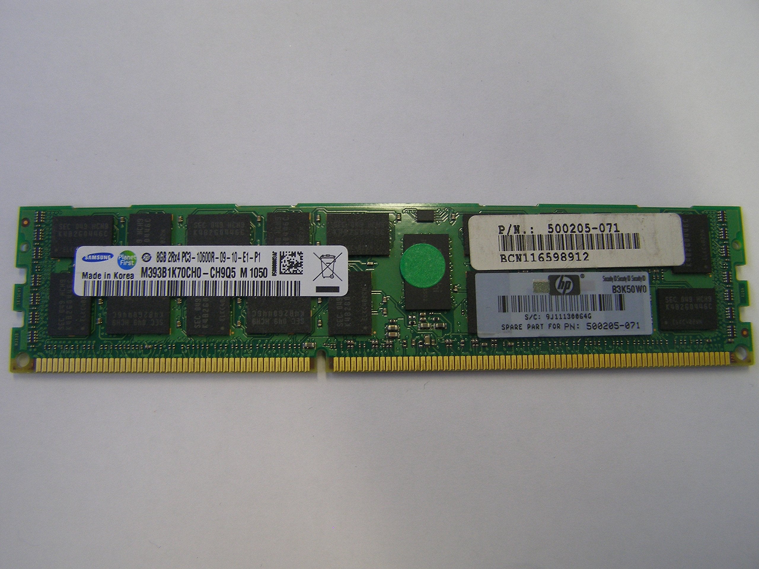 HP Compaq 8GB DDR3 SDRAM Memory Module 500662 B21