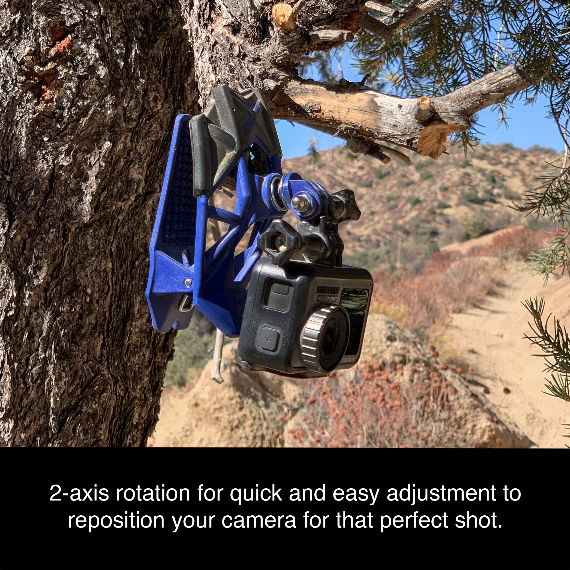 Dango Design Gripper Mount   Universal Clamp Mount For Action Cameras, Use As A Mount On Motorcycle, Powersports Helmets & More