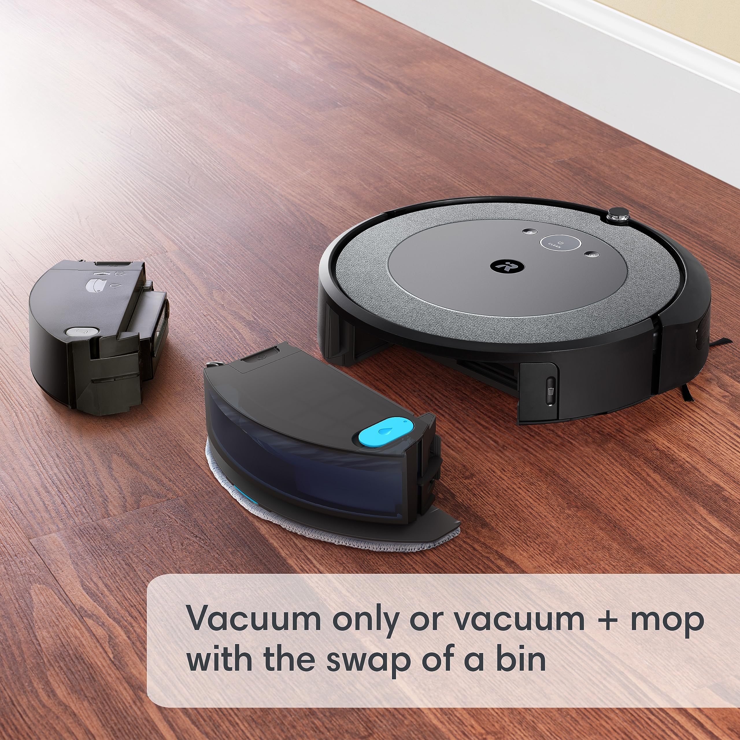 Irobot Roomba Combo I5+ Self Emptying Robot Vacuum And Mop, Clean By Room With Smart Mapping, Empties Itself For Up To 60 Days,