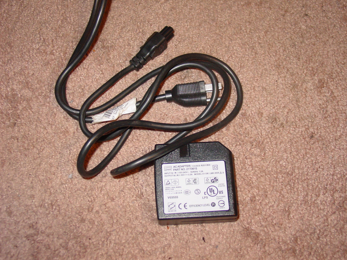 Skynet 30V 0.5A Power Supply Charger Adapter Part 21T0615 & Lmk 3005 For Dell Lexmark & Other Printers