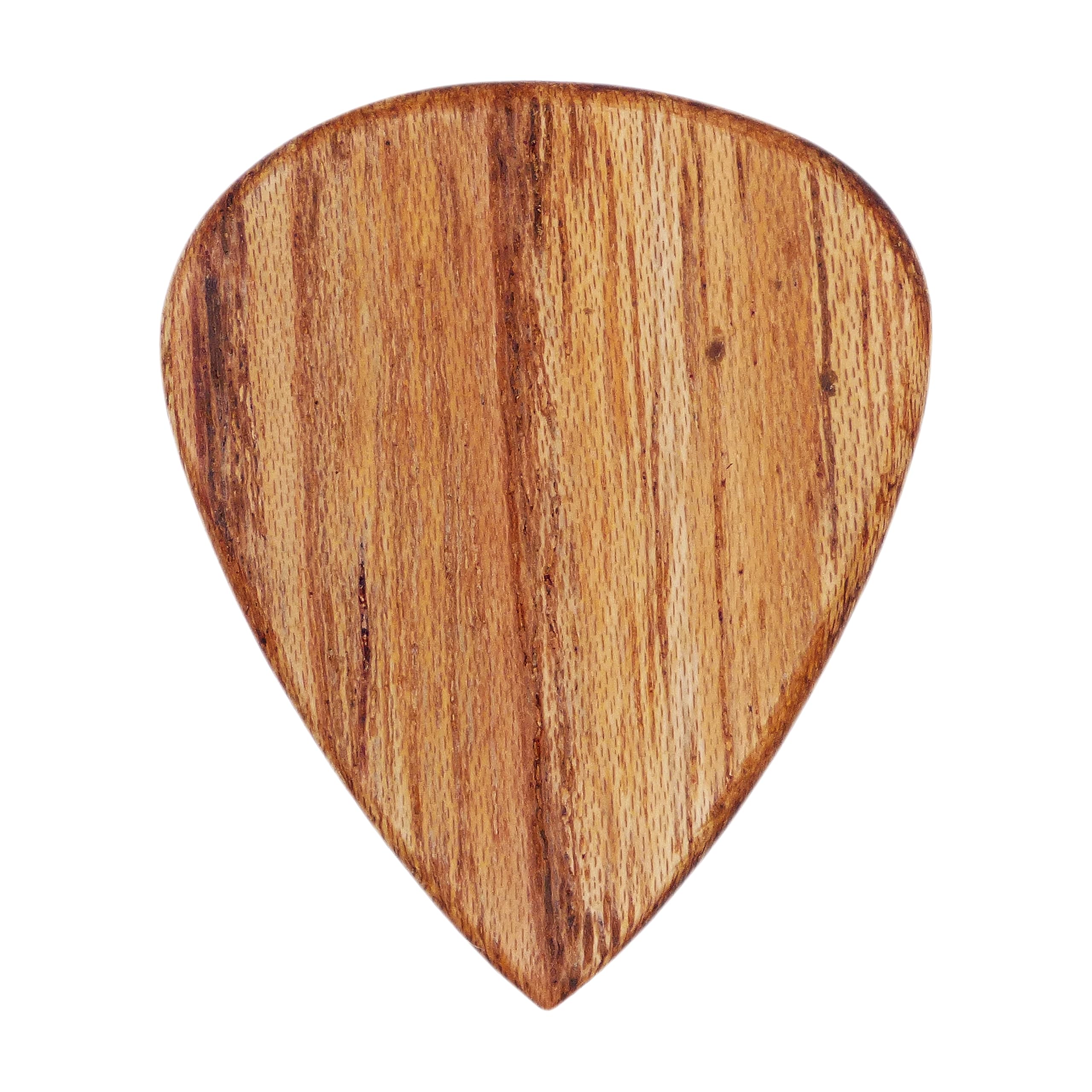 Chinaberry Wood Guitar Or Bass Pick   1.5 Mm Heavy Gauge   351 Shape   Natural Finish Handmade Specialty Exotic Plectrum   24 Pa