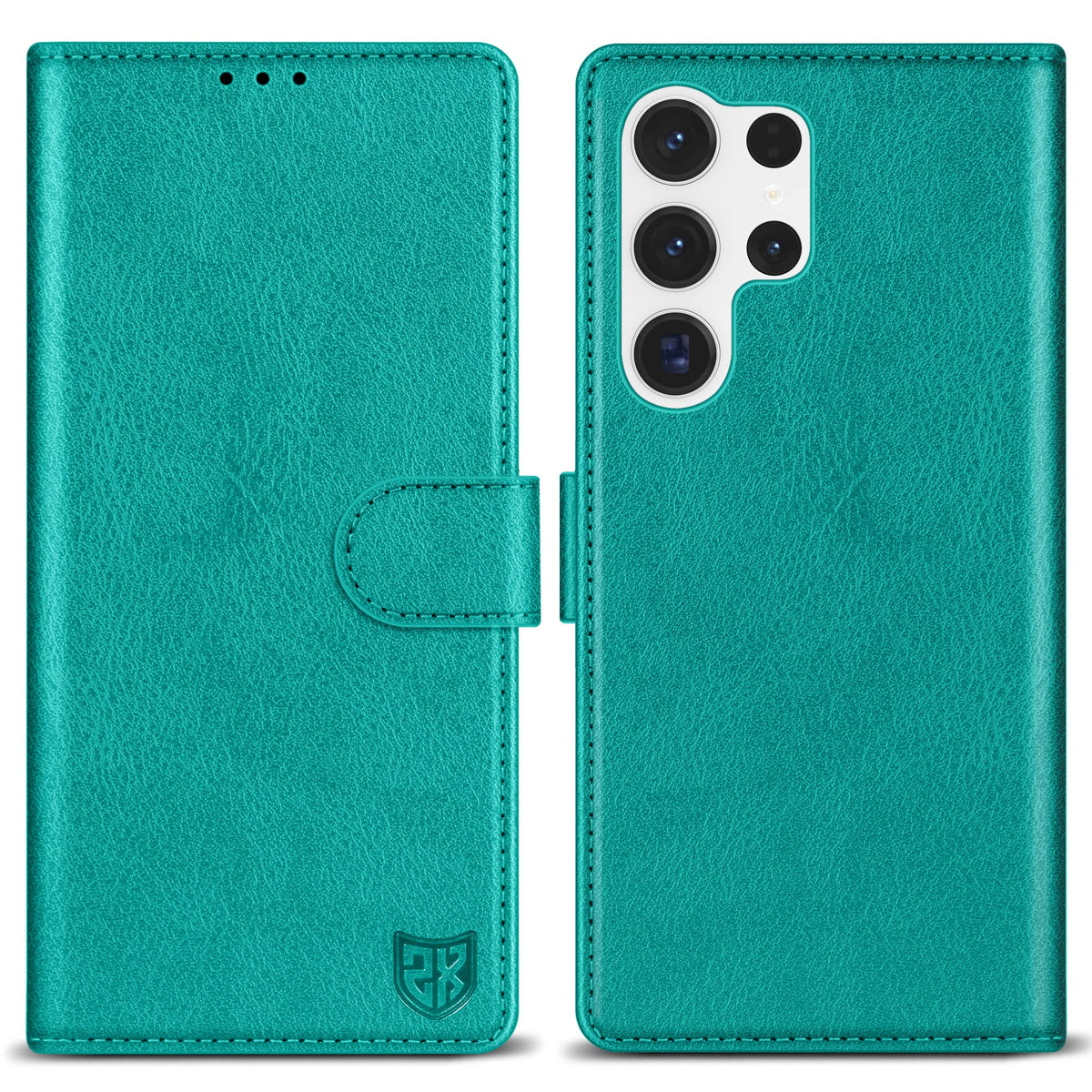 Zzxx Samsung Galaxy S23 Ultra Wallet Case With [Rfid Blocking] Card Slot Kickstand Magnetic Closure Leather Flip Fold Protective
