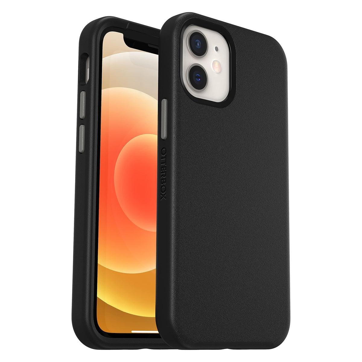 Otterbox Aneu Series Slim Case With Magsafe For Apple Iphone 12 Mini   Black Licorice