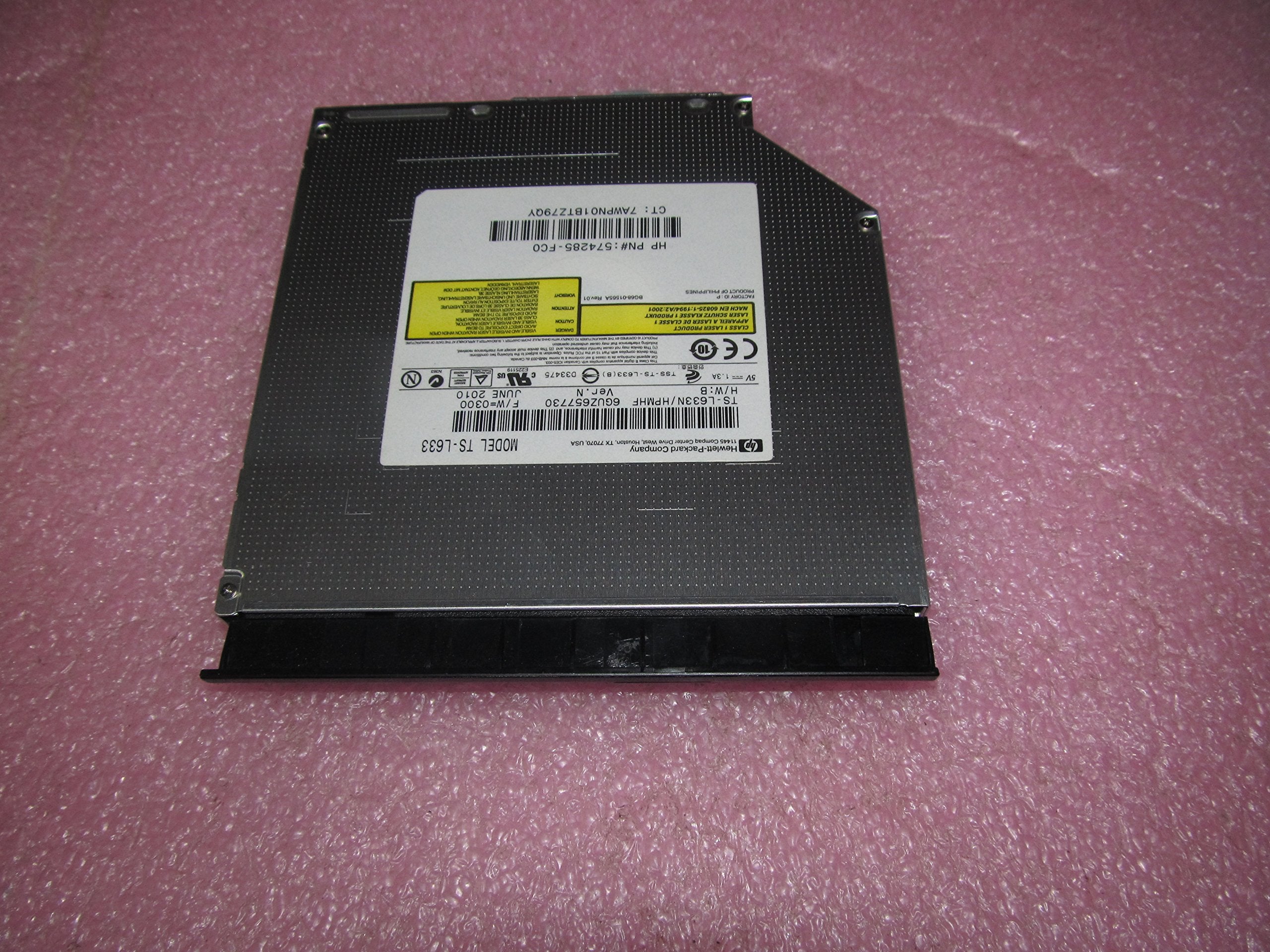 Hp Elitebook 8440P Laptop Gt31L Super Multi Dvd Rewriter Drive  594043 001