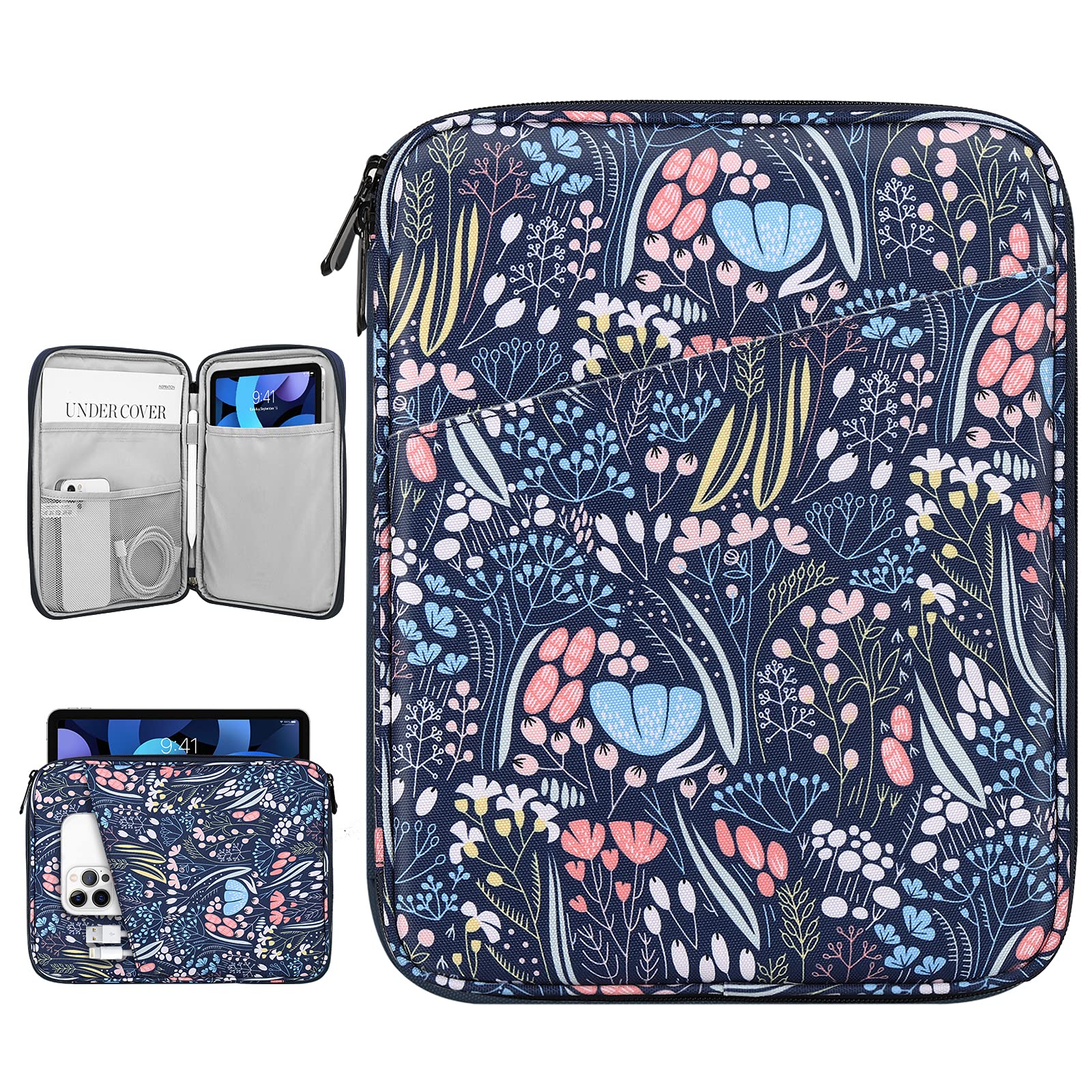 Dadanism 9-11 Inch Tablet Sleeve Bag Carrying Case for iPad 9/8/7th Gen 10.2,iPad Air 11 2024,iPad Pro 11 M4 M2 2024,iPad Air5/4