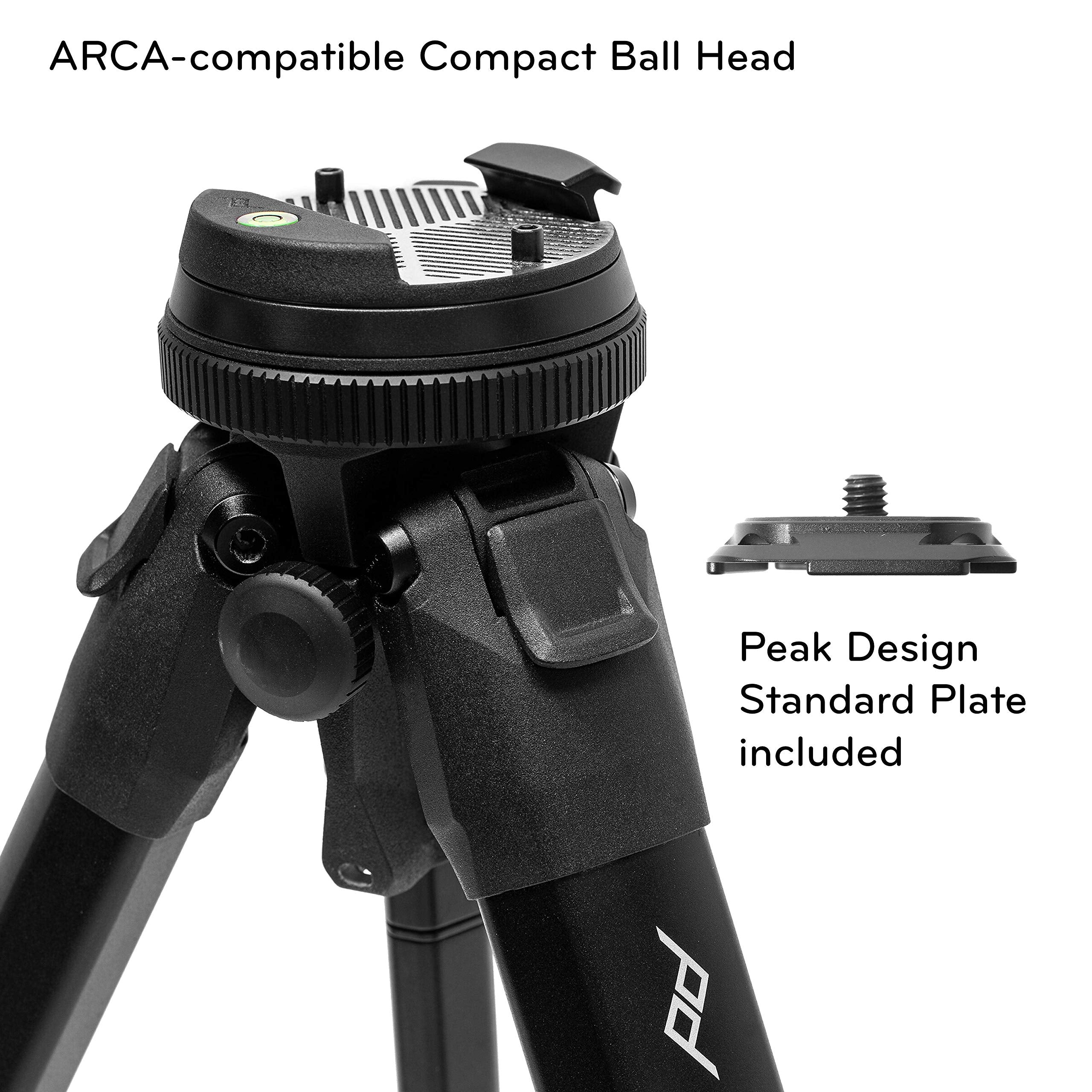 Peak Design Travel Tripod (Carbon Fiber) Ultra Portable, Stable And Compact Professional Camera Tripod