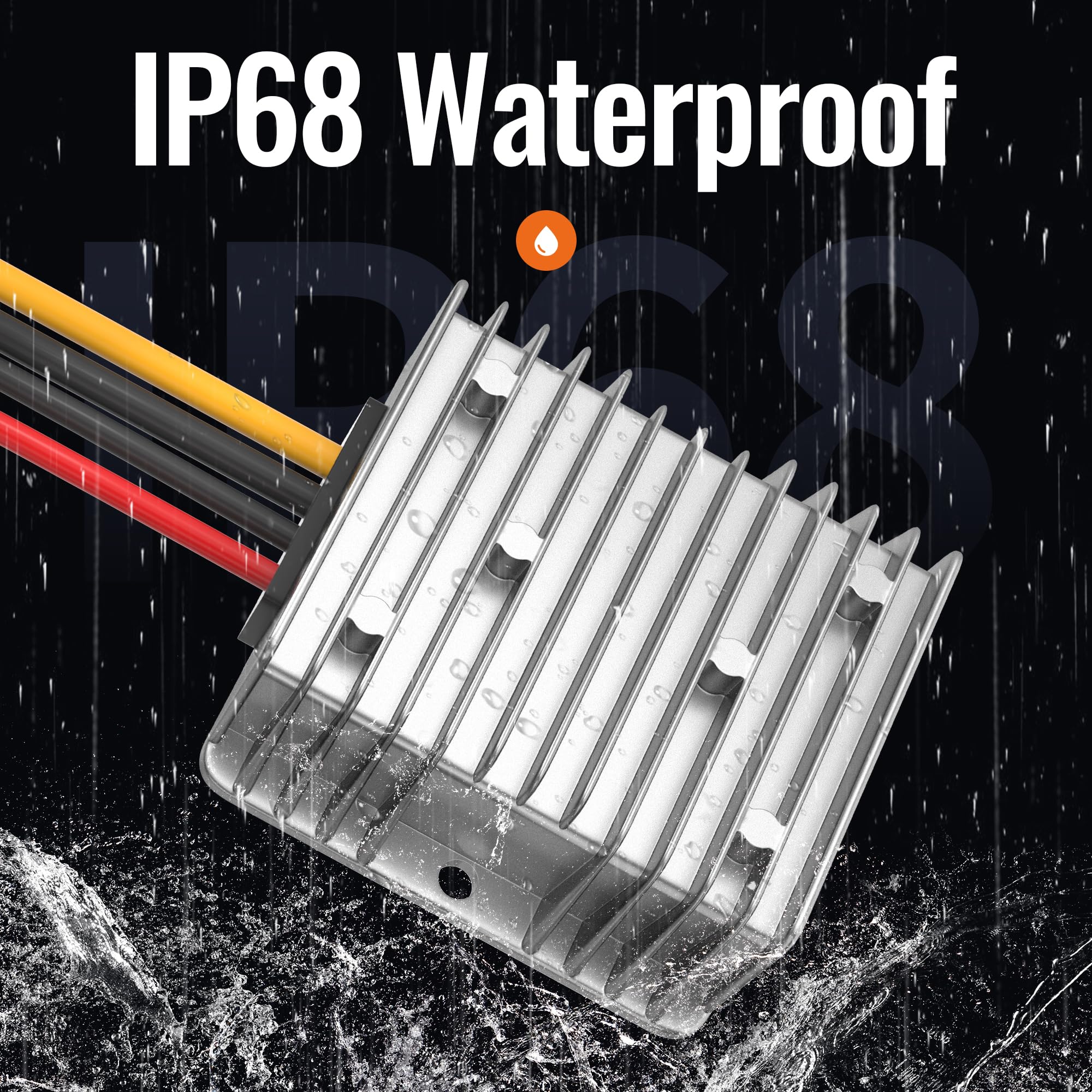 Rvboatpat Step Down Converter For Dewalt 20V To 12V Adapter Power Wheel Battery Adapter Dc 12V 20A 240W Inverter Automatic Buck