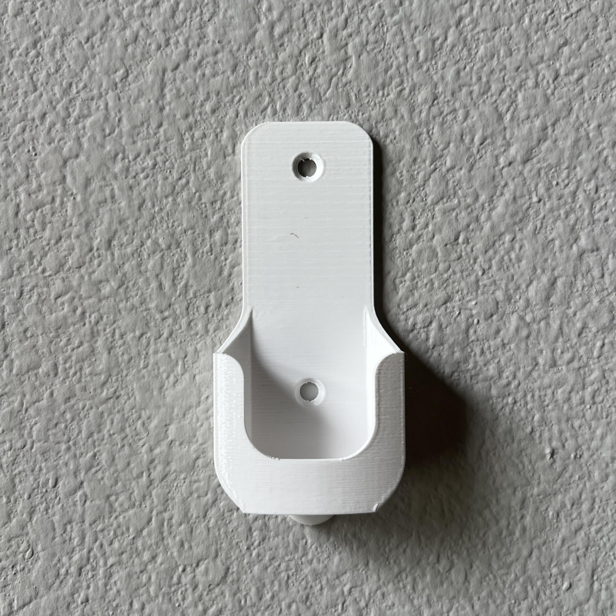 Generic Wall Holder Mount For Hunter Ceiling Fan Remote (3D Printed In The Usa) (White)