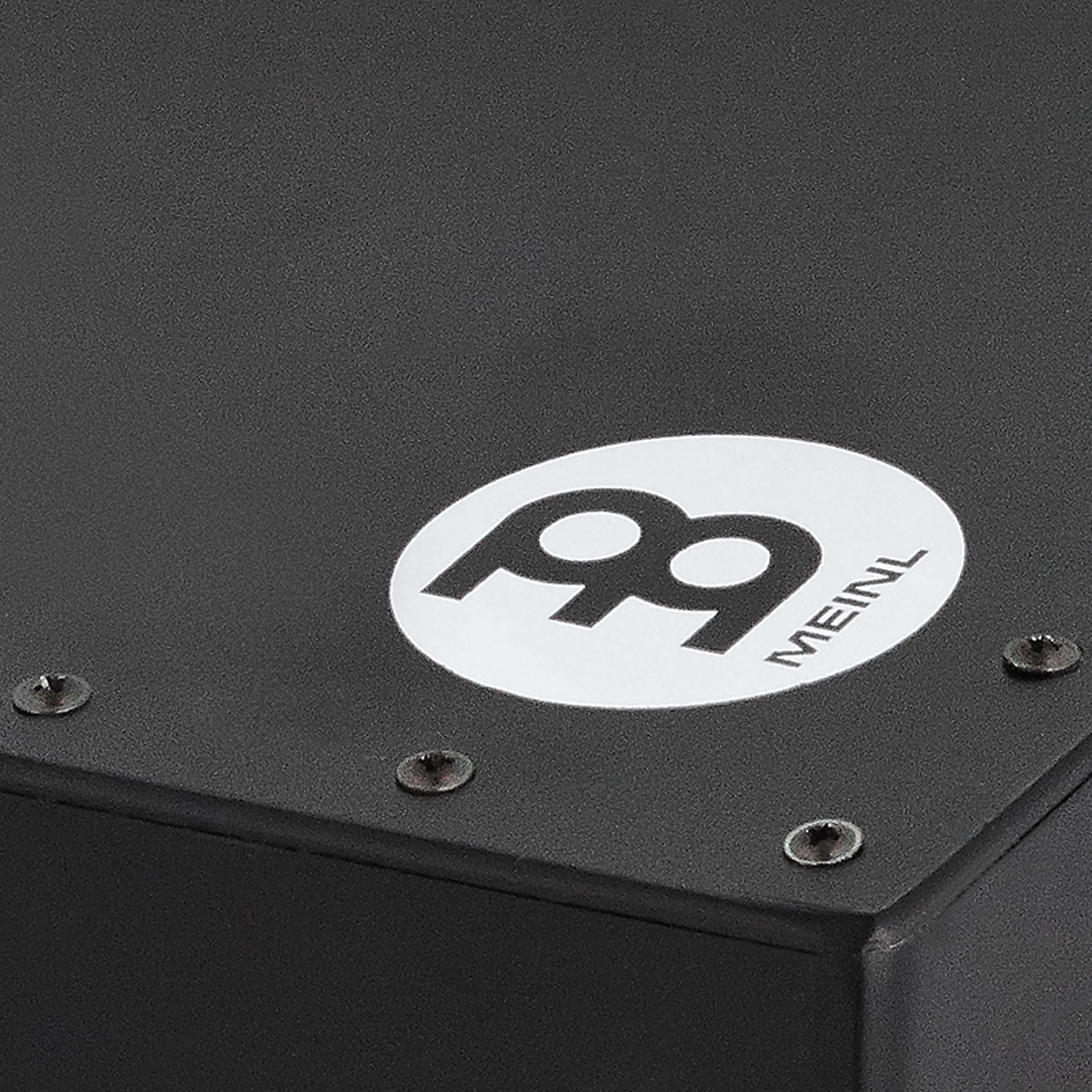 Meinl Percussion Bassbox Acoustic Cajon Stomp Box With L Shaped Beater, Black (Video)