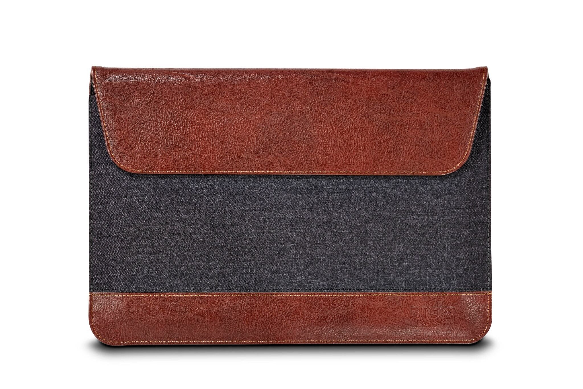 Maroo Woodland - Synthetic Leather and Felt Sleeve for Surface 3 - Brown