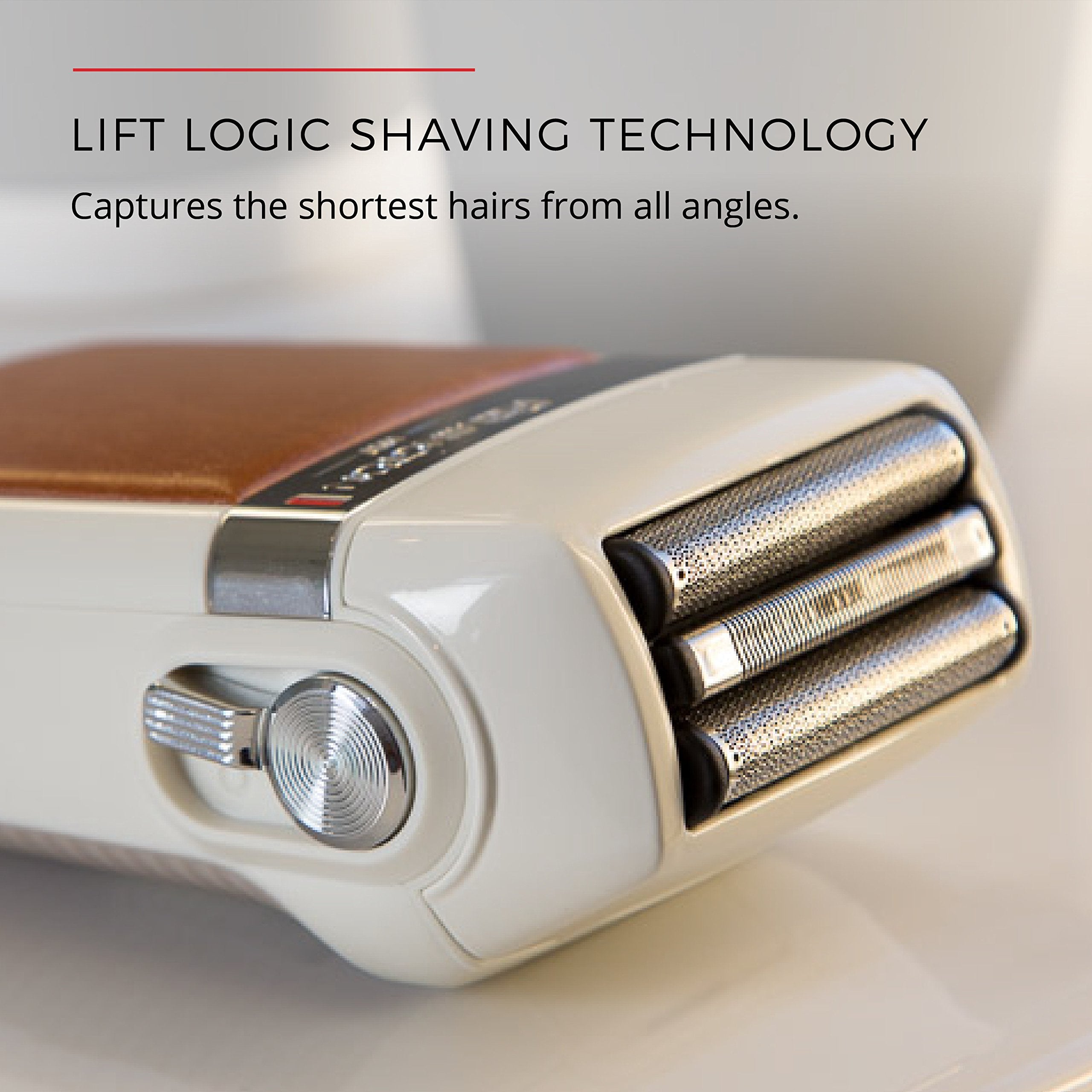Remington Heritage Series Shaver HF9100, Brown, 1 Count, Durable Design