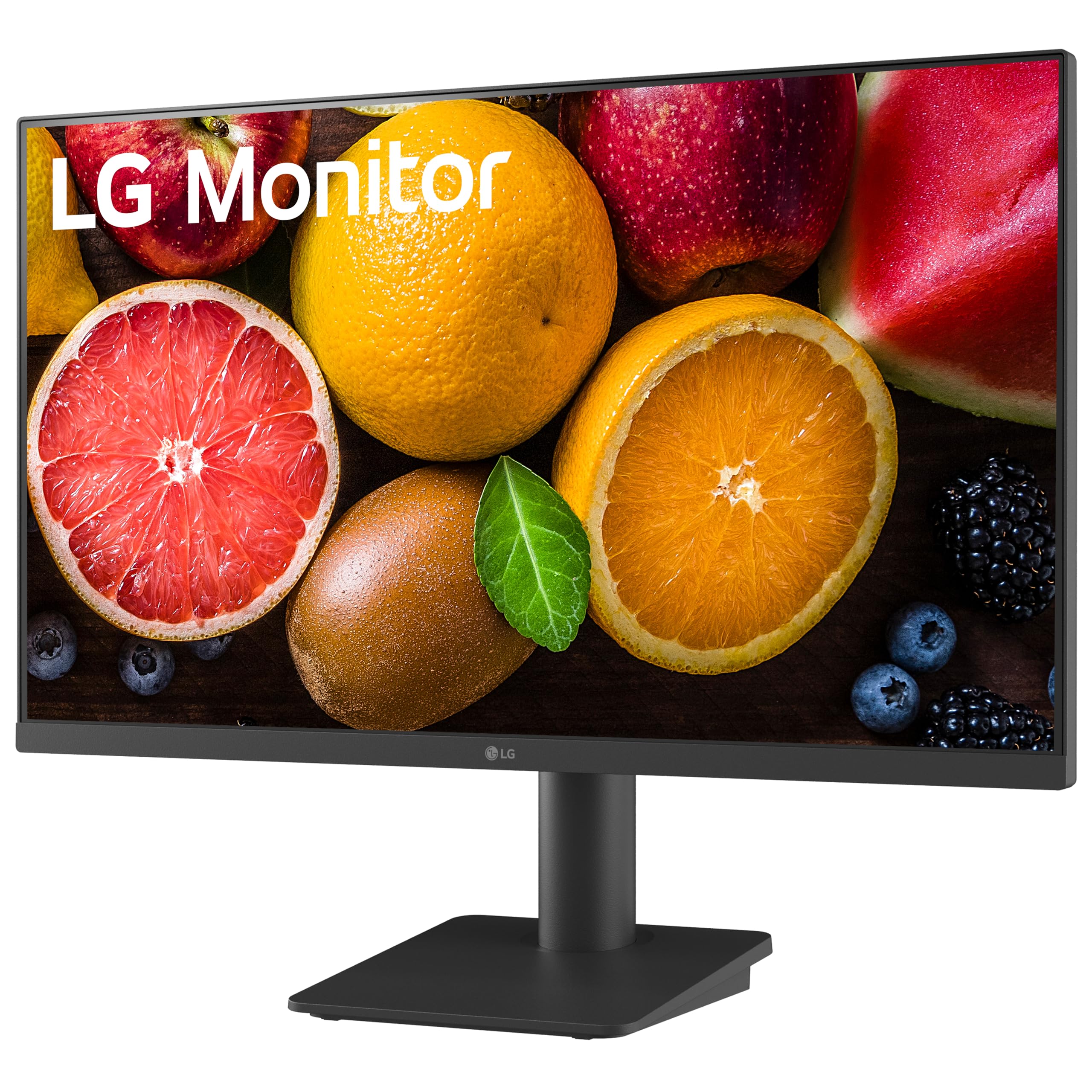 Lg 27Ms550 B 27 Inch Ips Fhd (1920X1080) 100Hz 5Ms Reader Mode Tilt/Height Adjustable Stand Built In Speaker Borderless Design O