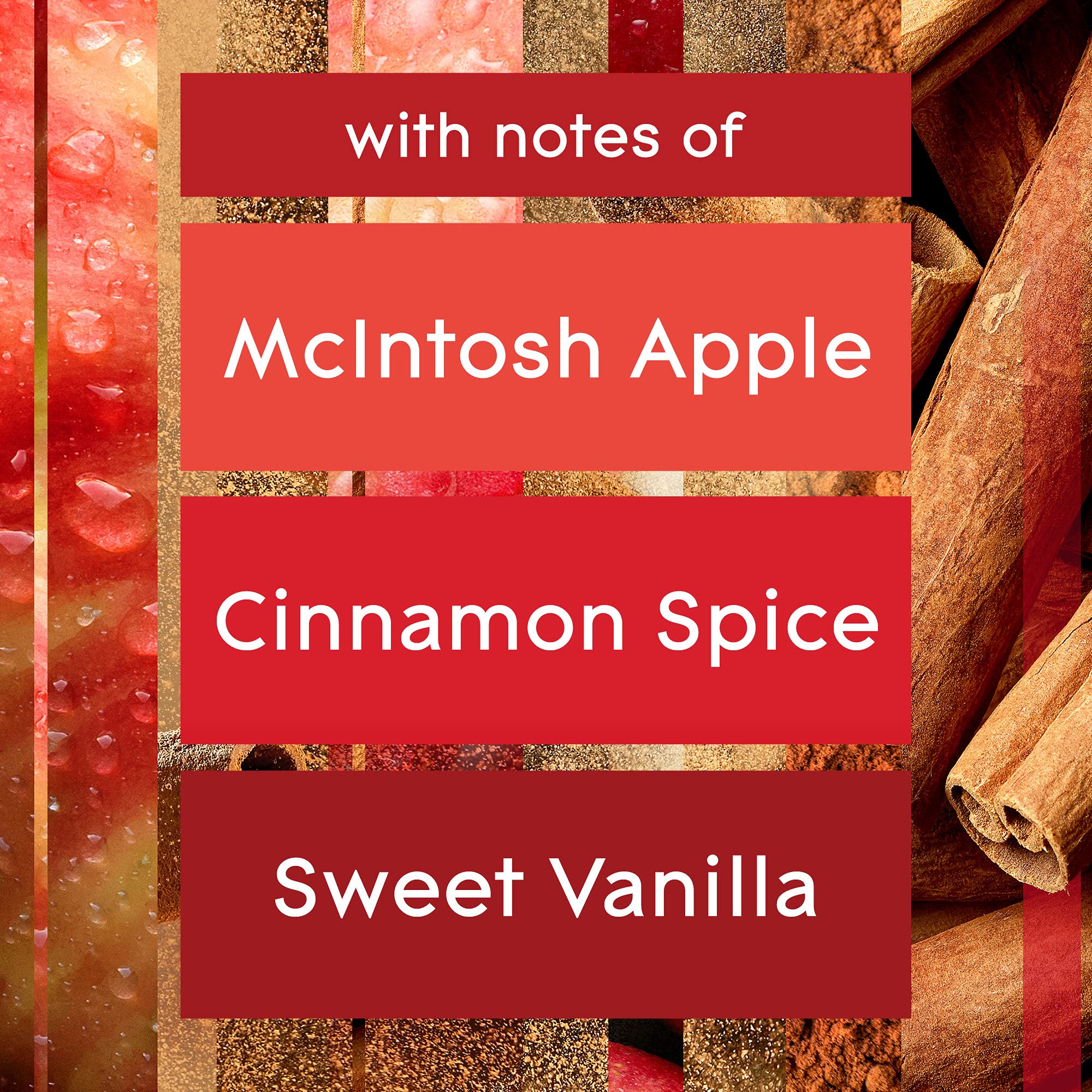 Glade Plugins Air Freshener Starter Kit, Scented And Essential Oils For Home And Bathroom, Apple Cinnamon, 4.02 Fl Oz, 2 Warmers